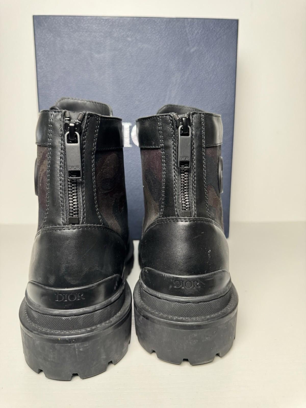 Dior Dior Camo Mesh Combat Boots Black SZ 43 Men’s – With Box Size US 10 / EU 43 - 4 Thumbnail