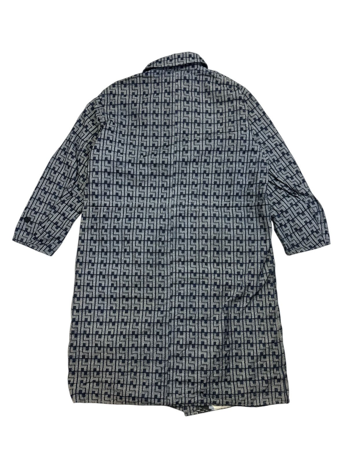 Evisu EVISU BY HIDEHIKO YAMANE MONOGRAM LONG COAT JACKET Size US L / EU 52-54 / 3 - 2 Thumbnail
