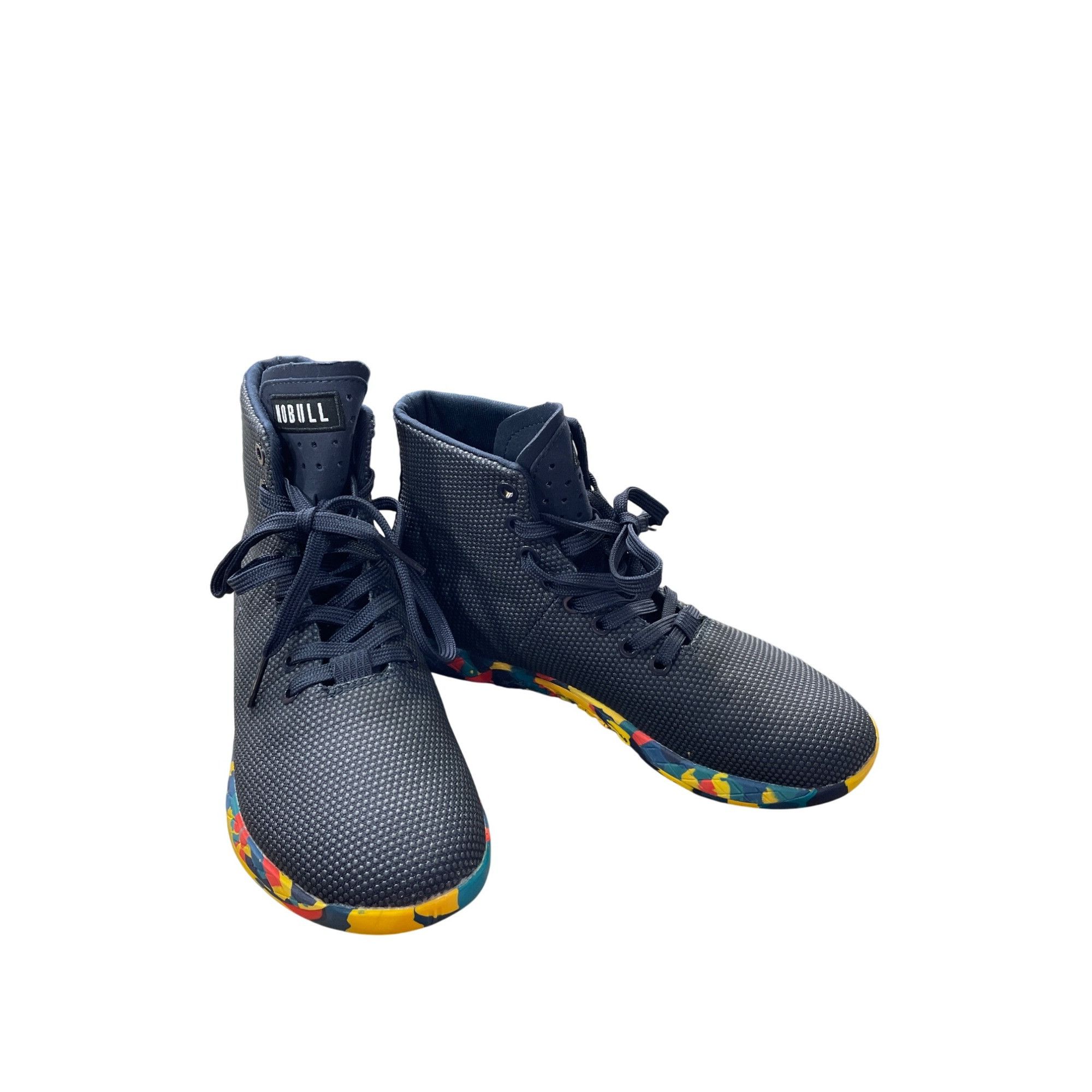 Designer Nobull Womans Blue Trainers High Top Shoes Sneakers Size 8 S, Women's