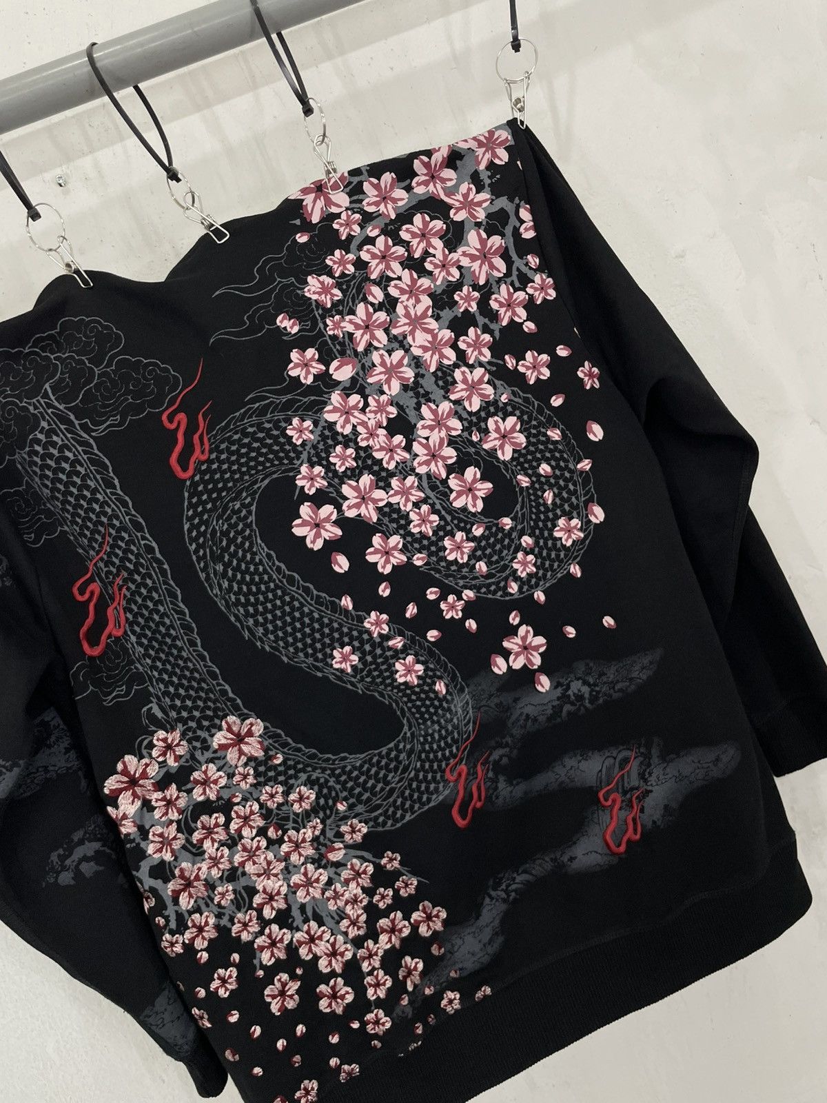 Bullet Noise Bullet Noise Eastern Iconography Dragon Embroidery Sakura Size US L / EU 52-54 / 3 - 13 Thumbnail