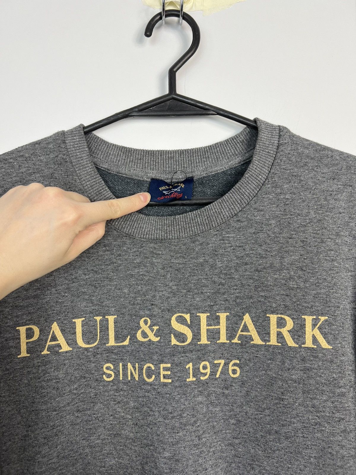 Paul & Shark Sweatshirt Paul & Shark Big Logo Size US M / EU 48-50 / 2 - 2 Thumbnail