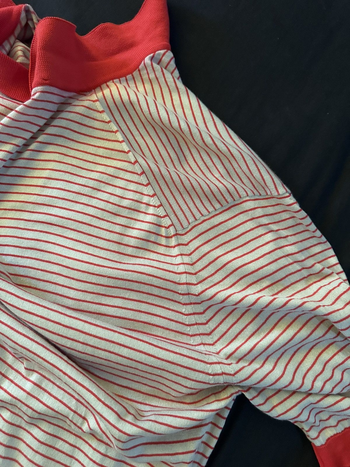 John Smedley John Smedley Striped Polo Size US XL / EU 56 / 4 - 5 Thumbnail