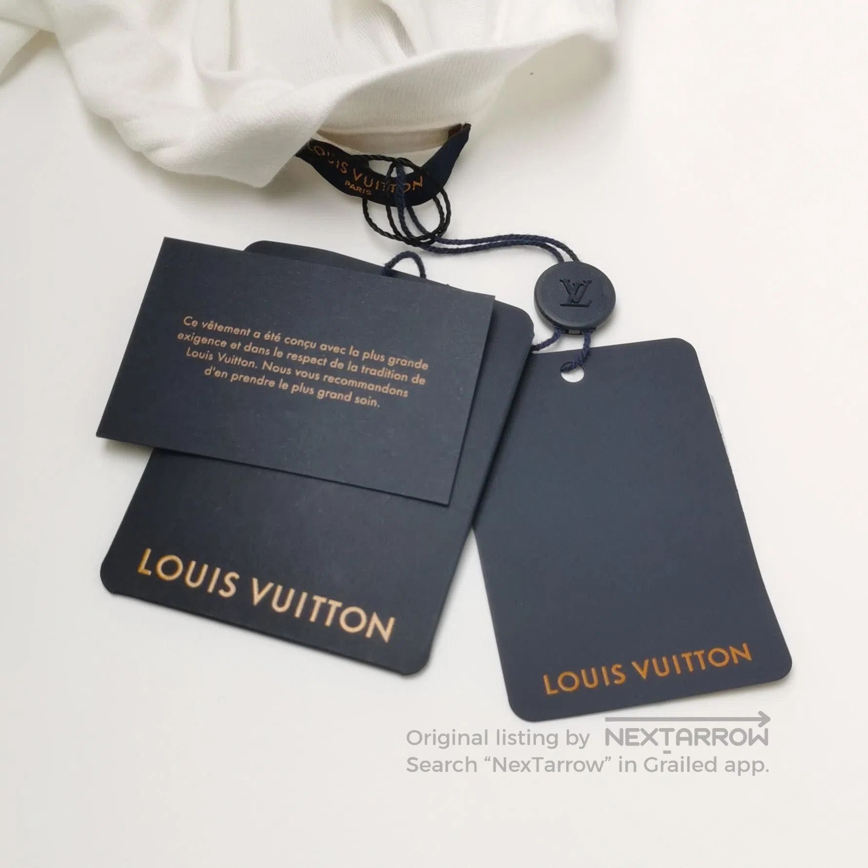 Louis Vuitton Louis Vuitton S Cotton Crew Neck Shell Print T. Size US S / EU 44-46 / 1 - 1 Thumbnail
