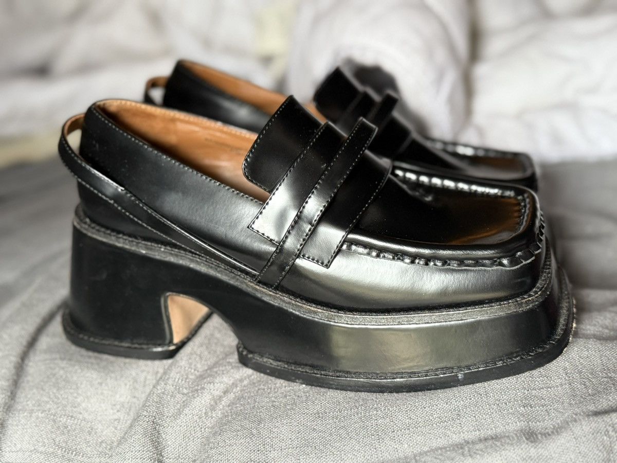 Shushu/Tong SHUSHU/TONG PLATFORM LOAFERS SZ 35 Size US 6 / IT 36 - 3 Thumbnail