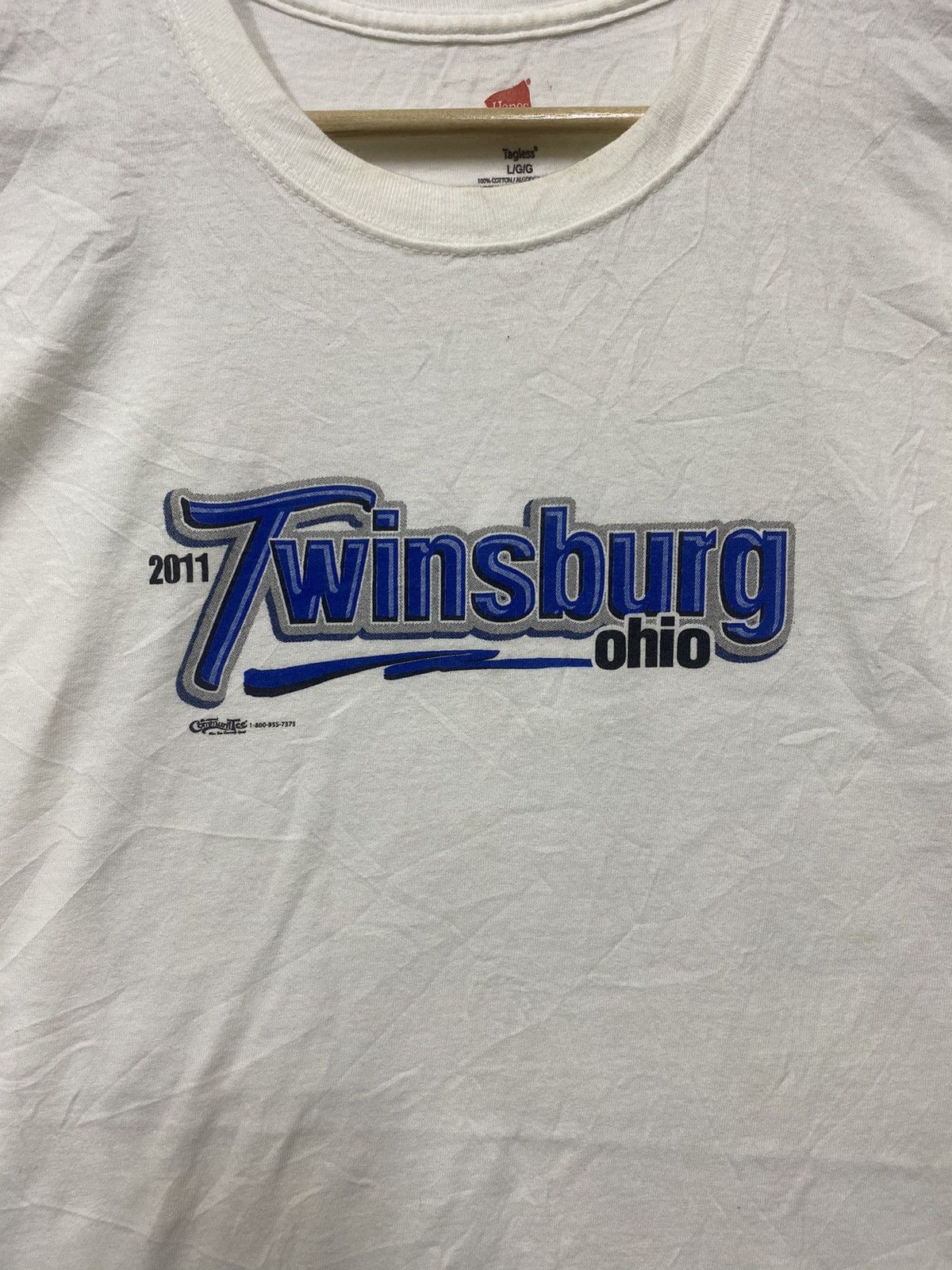 Hanes × Vintage Vinatge Twinsburg Size US L / EU 52-54 / 3 - 3 Thumbnail
