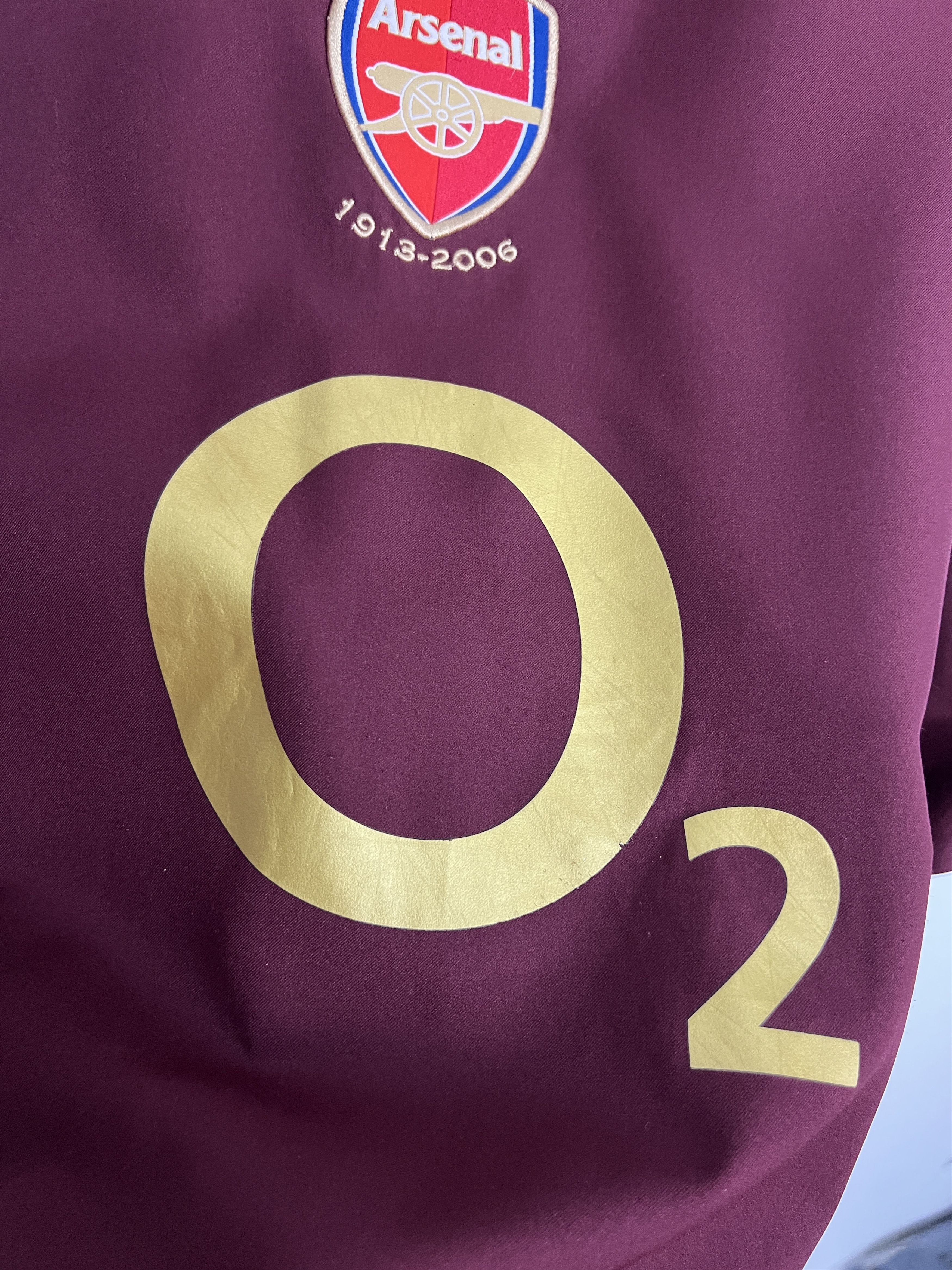 Nike Arsenal football shirt Soccer Jersey Trikot Highbury 3XL Size US XXL / EU 58 / 5 - 4 Thumbnail