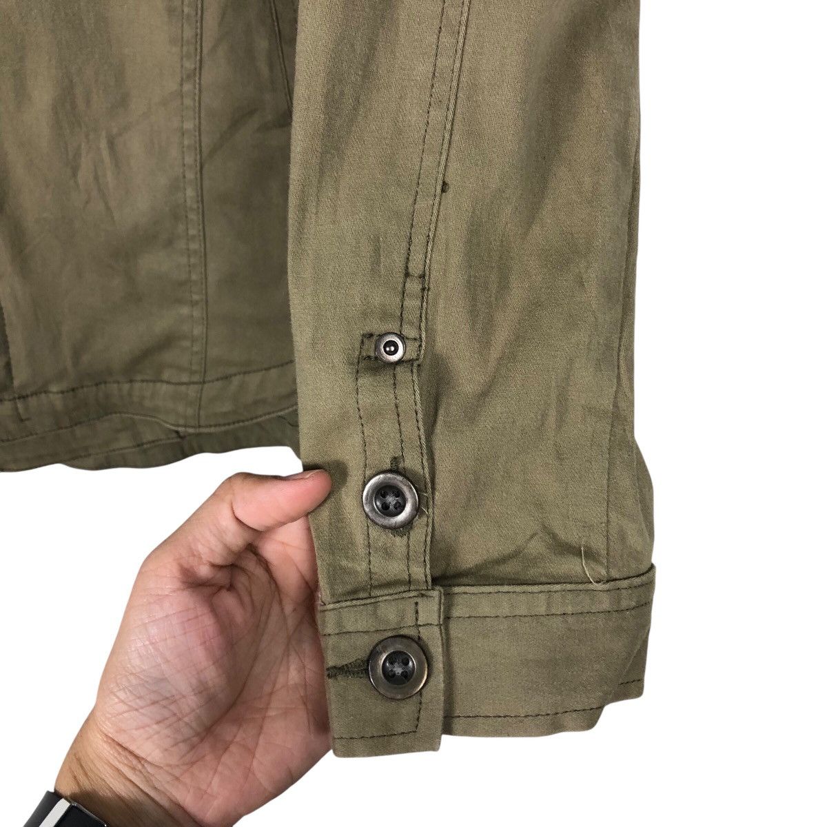 Hysteric Glamour 📌Vintage Biker Jacket Military In The Attic Cargo Pocket Size US L / EU 52-54 / 3 - 17 Thumbnail