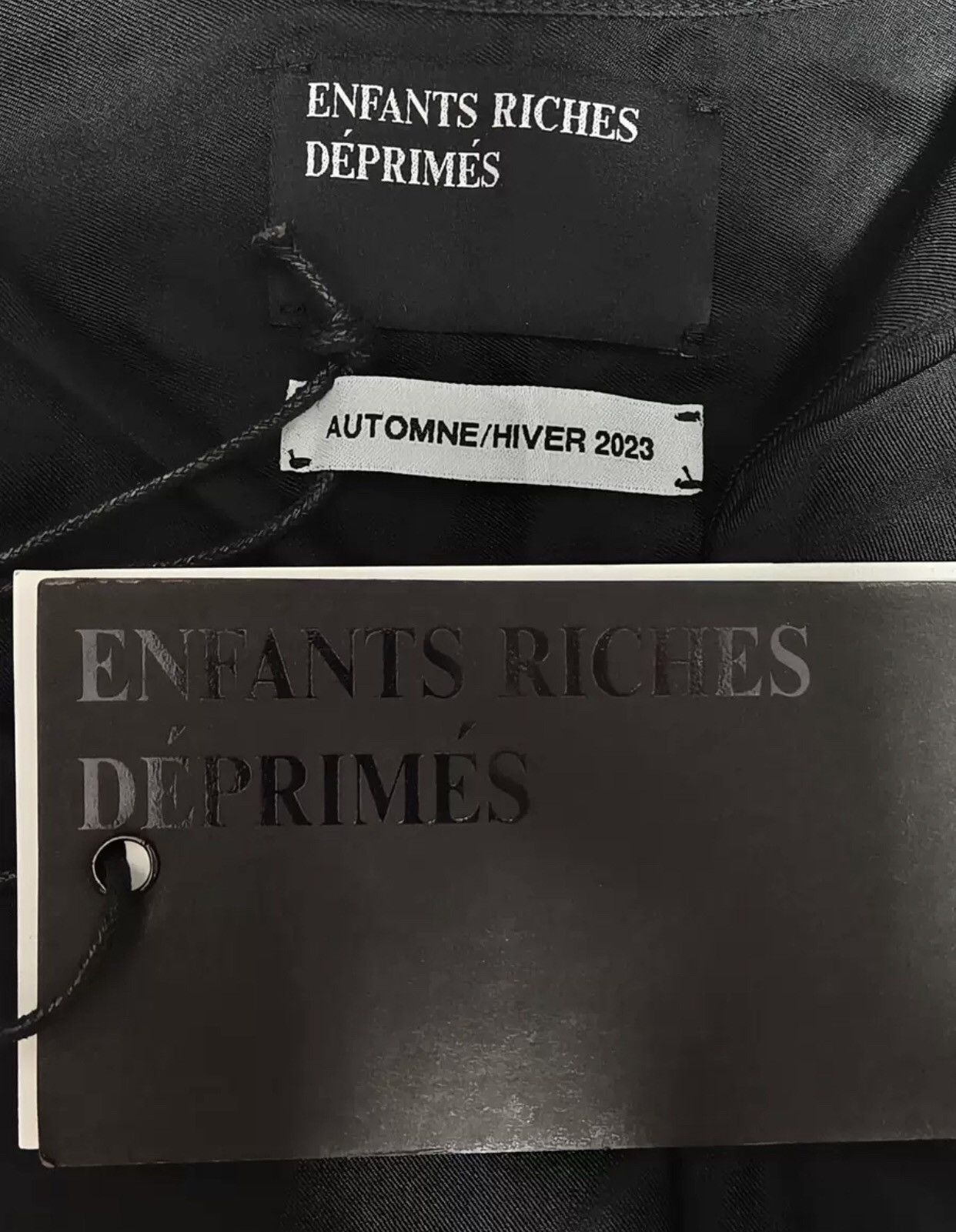 Enfants Riches Deprimes Enfants Riches Deporimes ERD23FW Huns Campaign Silk Shirt Size US L / EU 52-54 / 3 - 5 Thumbnail