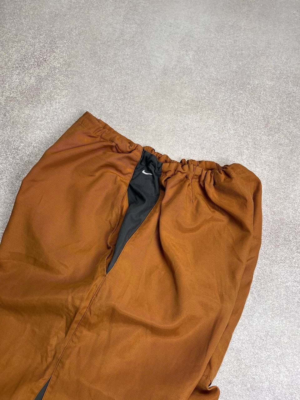 Nike × Vintage Vintage Crazy Nike Swoosh Avantgarde Baggy Track Pants 34 Size US 34 / EU 50 - 5 Thumbnail