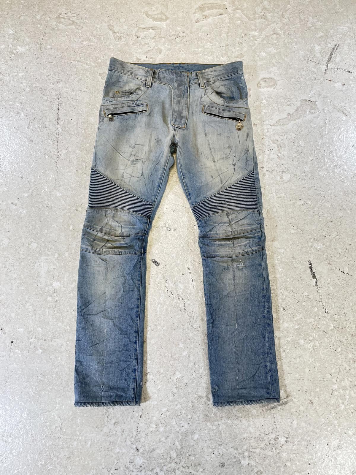 Balmain Balmain Eagle Coin Denim Size US 32 / EU 48 - 1 Thumbnail
