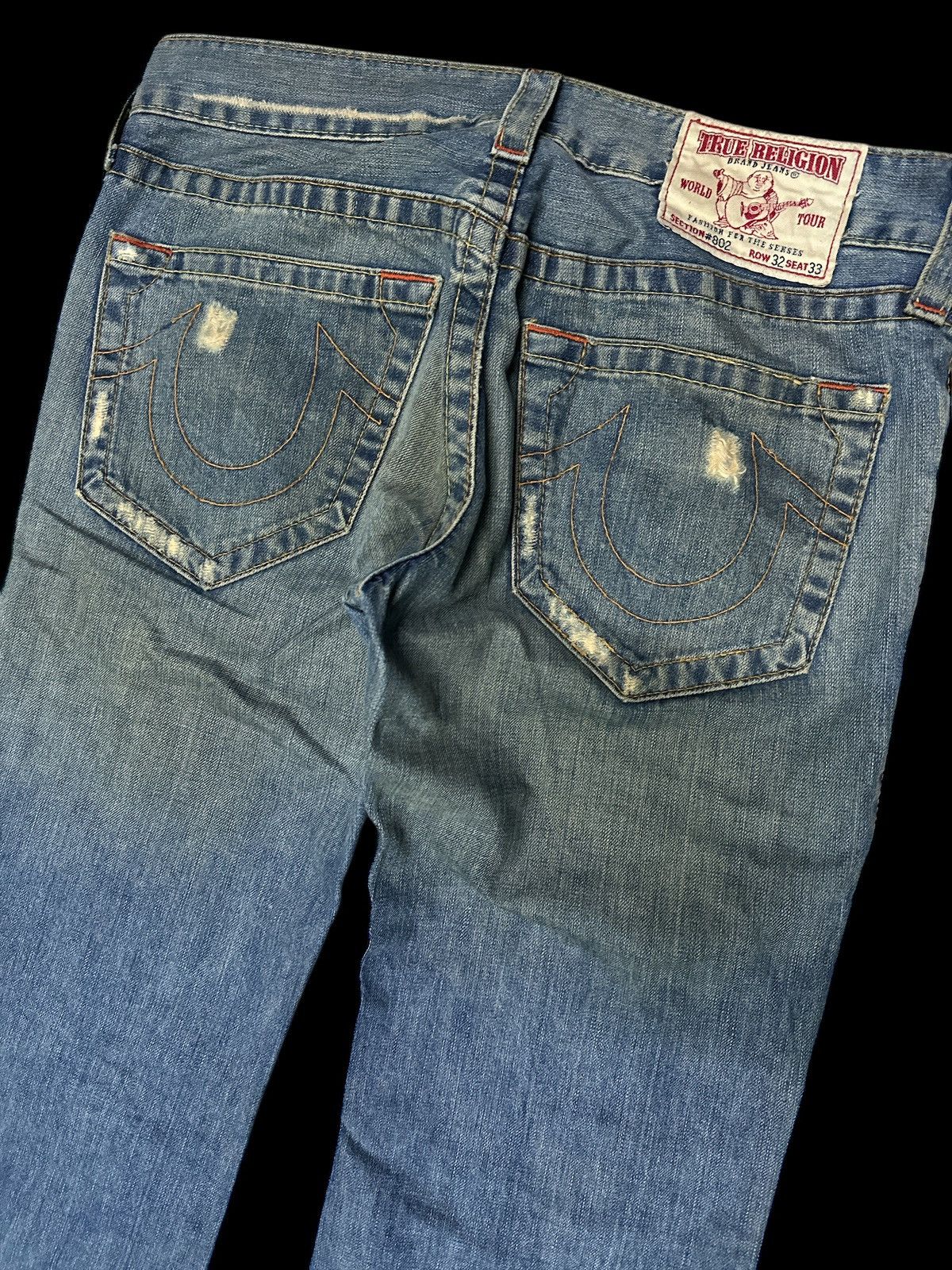 Japanese Brand Flare🎌💥 True Religion Denim Usa 💥🎌 Size US 34 / EU 50 - 4 Thumbnail