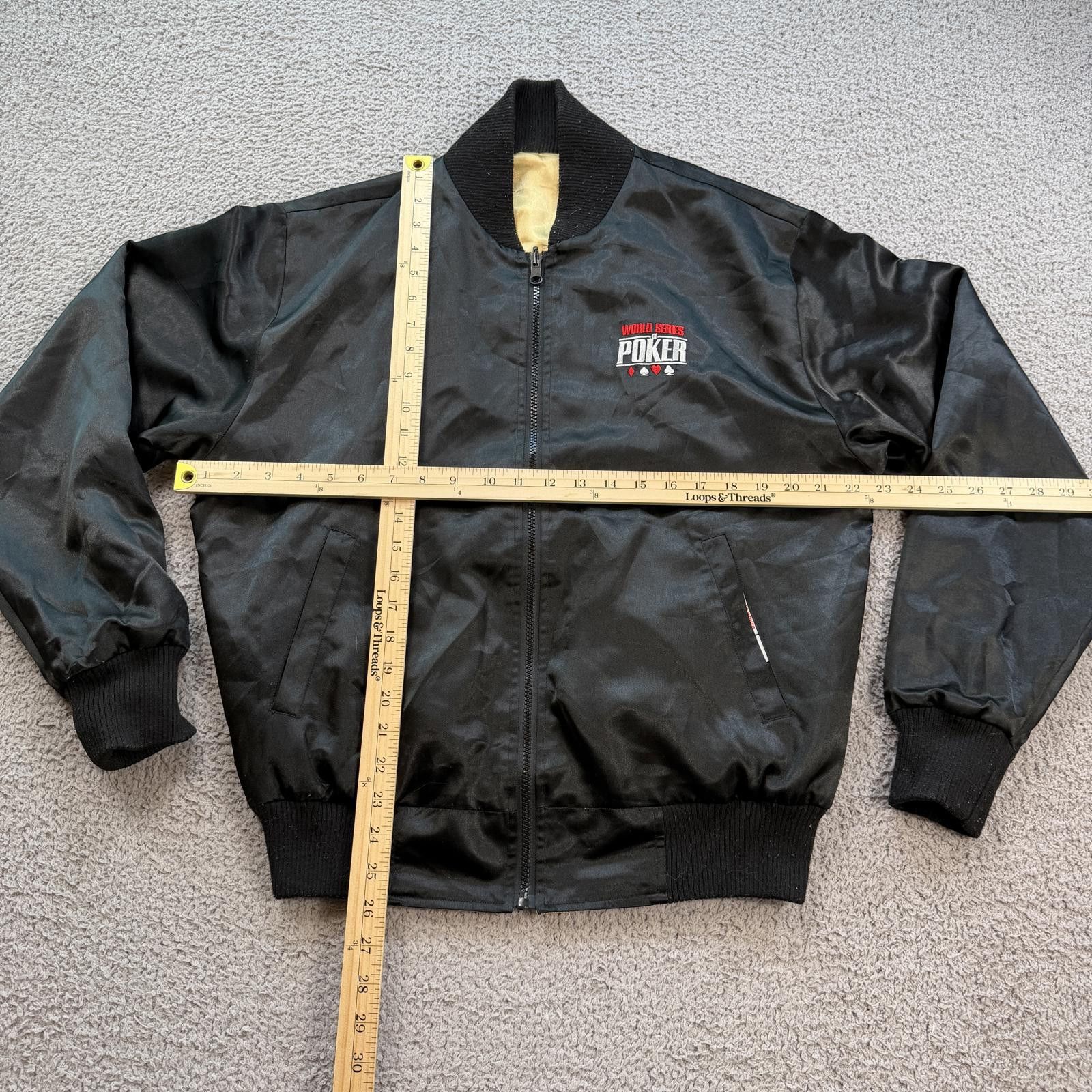 Other World Series Of Poker WSOP Reversible Satin Bomber Jacket Size US S / EU 44-46 / 1 - 5 Thumbnail