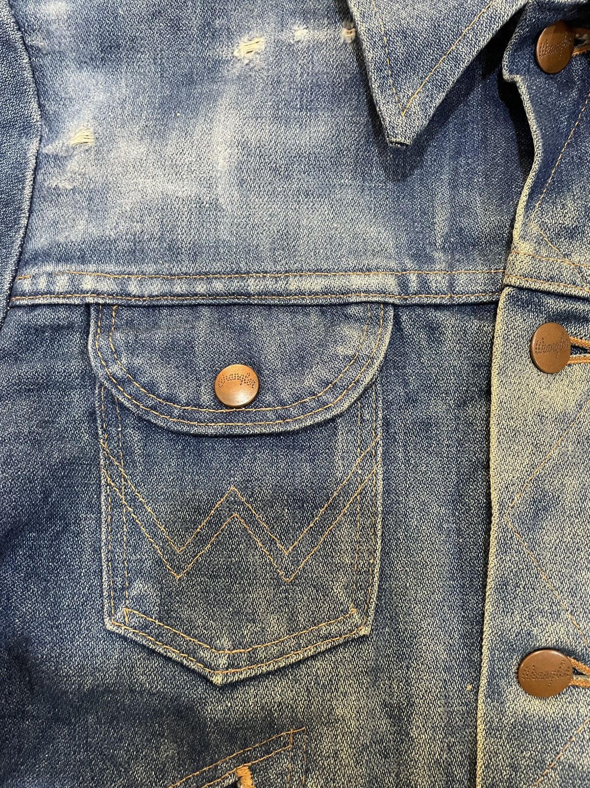 Wrangler Vintage Wrangler Denim Jacket Size 3XL / US 20-22 - 4 Thumbnail