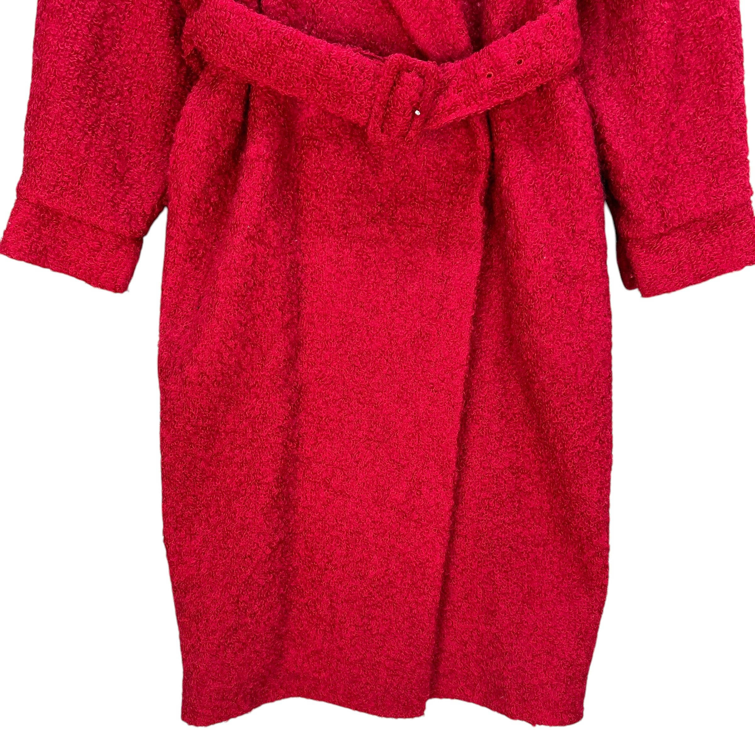 Norma Kamali NORMA KAMALI Red Robes Long Coat Trench Coat #A64-1545 Size M / US 6-8 / IT 42-44 - 3 Thumbnail
