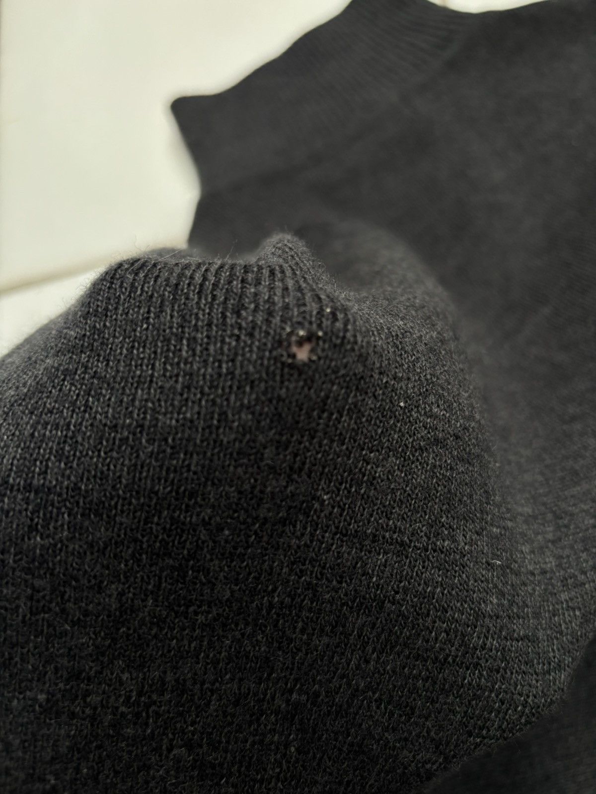 Saint Laurent Paris × Yves Saint Laurent 1980s Half Zip Wool Sweater Size US M / EU 48-50 / 2 - 13 Thumbnail