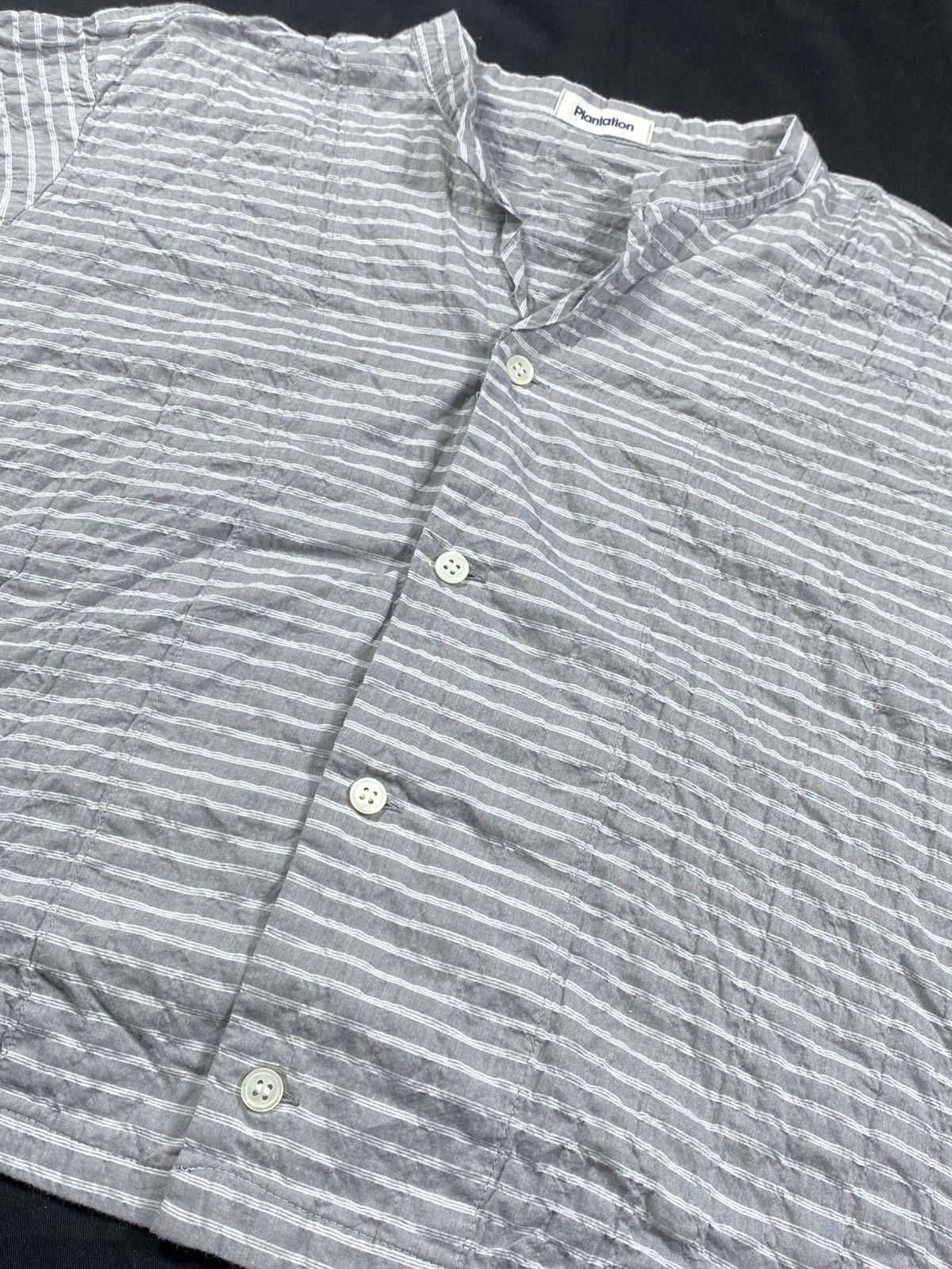 Issey Miyake Issey Miyake Plantation Stripe Tartan Button Shirt Size US M / EU 48-50 / 2 - 3 Thumbnail