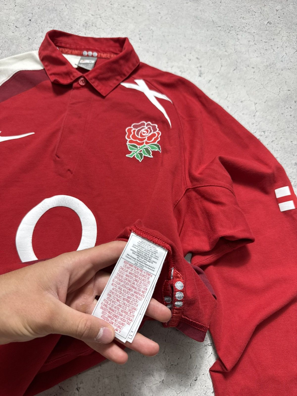Nike Nike Vintage England Rugby League Sweatshirt O2 Y2K Size US XL / EU 56 / 4 - 10 Thumbnail
