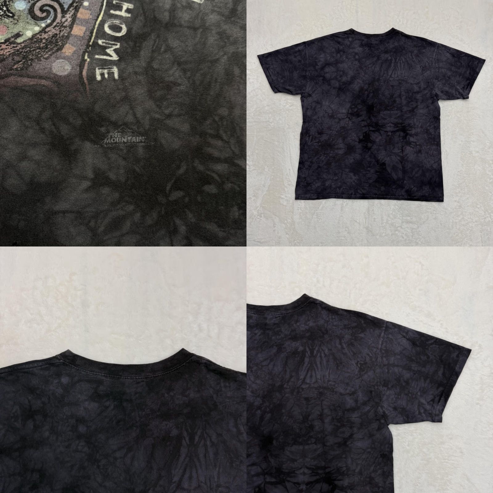 The Mountain VINTAGE The Mountain Shirt Mens XL Black Tie Dye Dog Rescue Graphic In A Perfect World Size US XL / EU 56 / 4 - 8 Thumbnail
