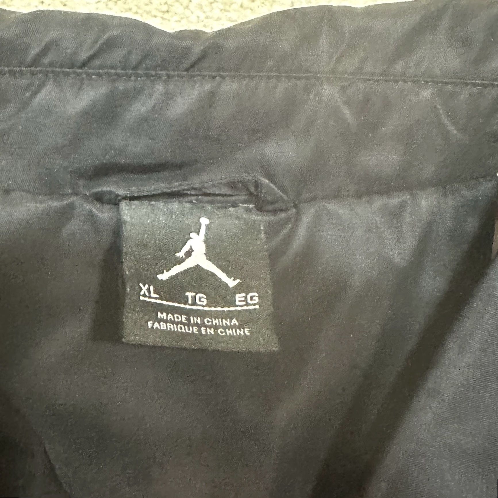 Jordan Brand Jordan Like Mike Gatorade Coaches Windbreaker Jacket Mens XL Black Size US XL / EU 56 / 4 - 7 Thumbnail