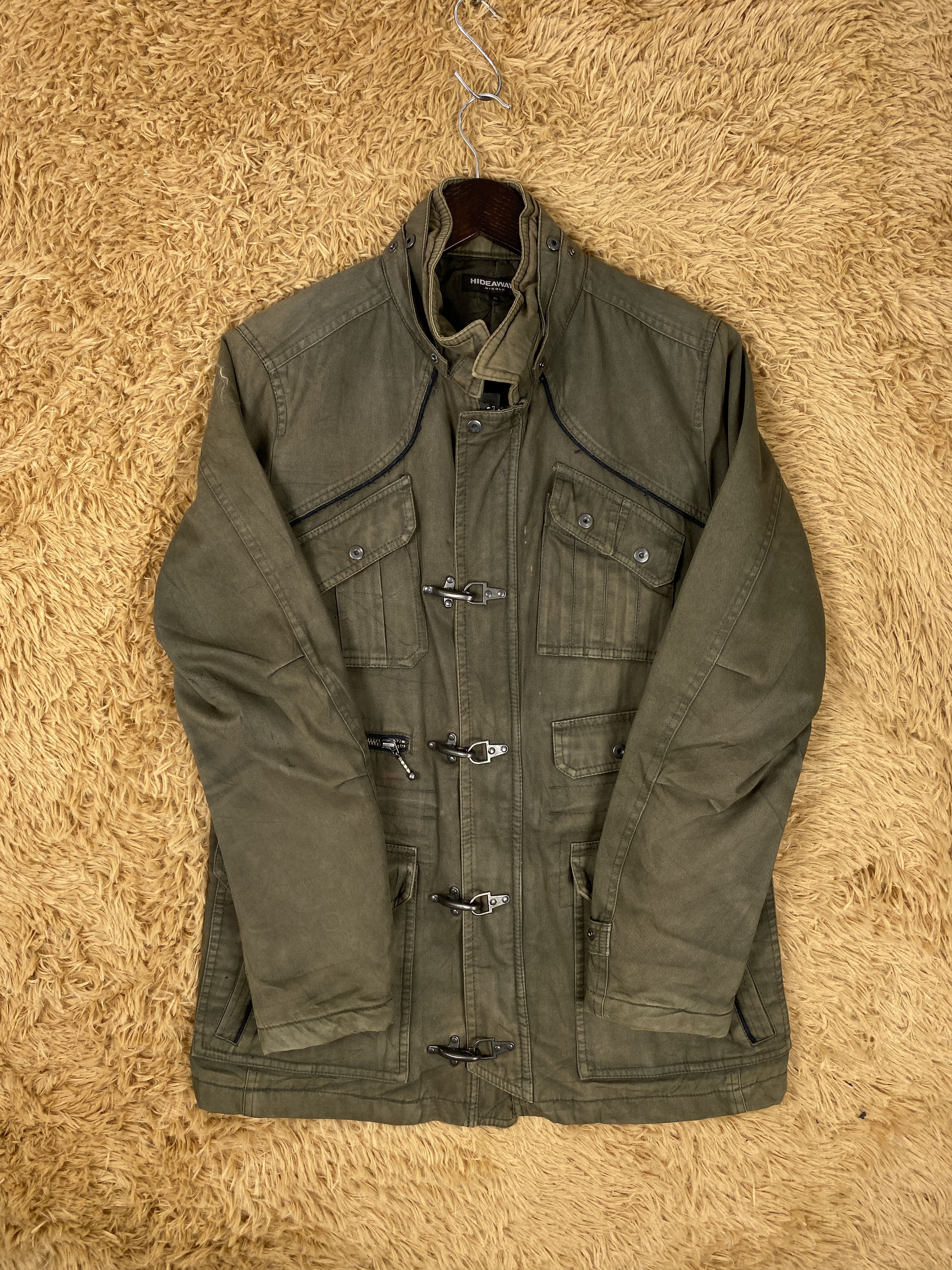 HIDEAWAYS Vintage Hide Aways Utility Quilted Lining Jacket J2146 Size US S / EU 44-46 / 1 - 3 Thumbnail