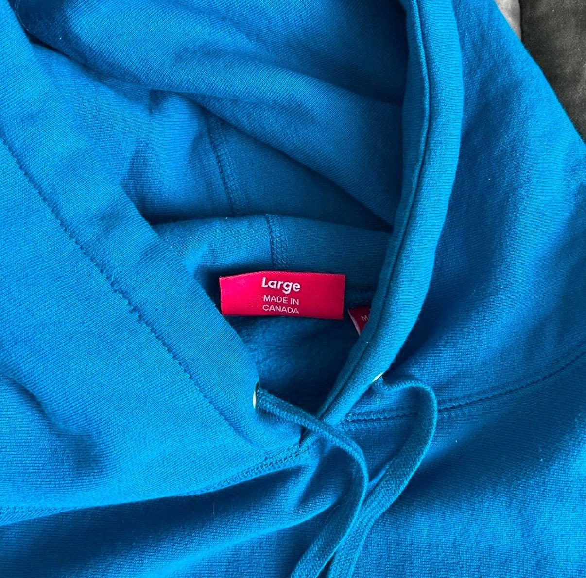Supreme Supreme Sleeve Embroidery Hoodie Dark Aqua Size US L / EU 52-54 / 3 - 4 Thumbnail