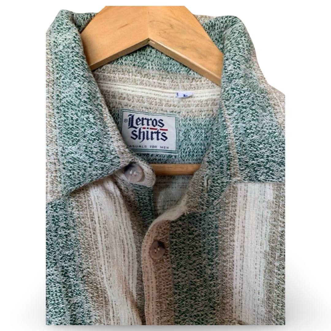 Vintage Lerros shirt #502 Size US L / EU 52-54 / 3 - 2 Thumbnail