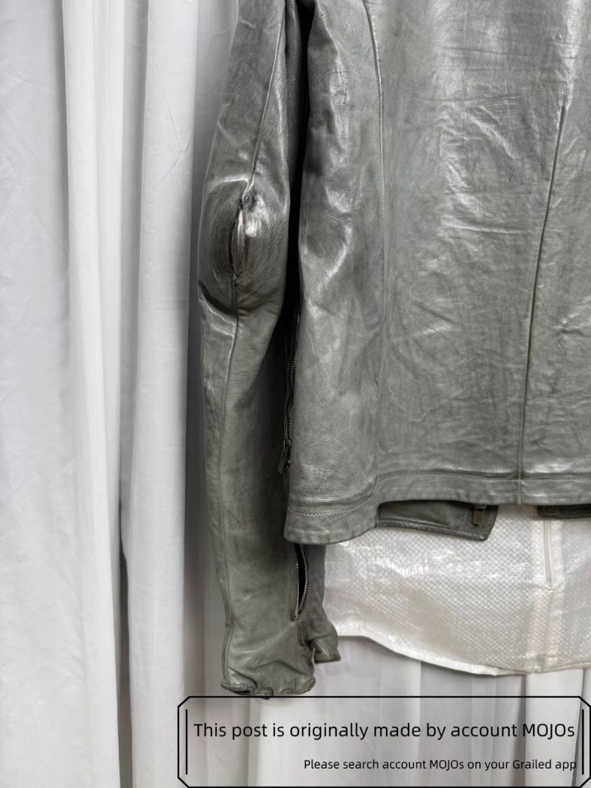 Carol Christian Poell Sz 50 Carol Christian Poell 2599GSP Leather Jacket mojos165 Size US M / EU 48-50 / 2 - 5 Thumbnail