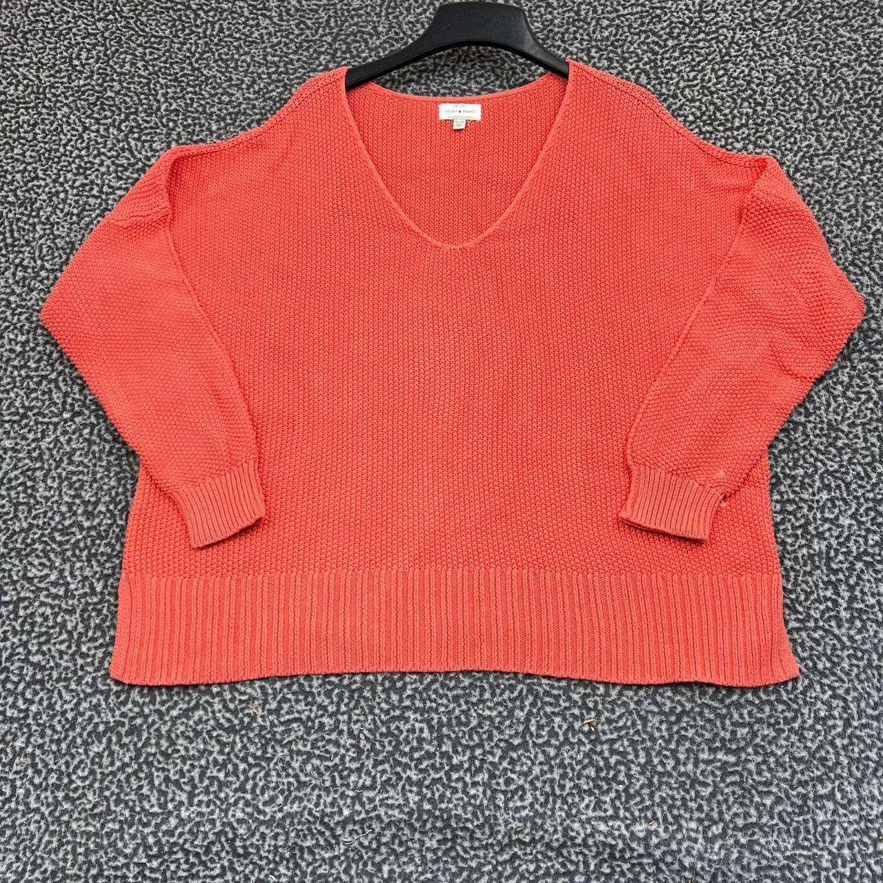 Lucky Brand Vintage Lucky Brand Sweater Women XL Knitted Pullover V-Neck Size XL / US 12-14 / IT 48-50 - 1 Thumbnail