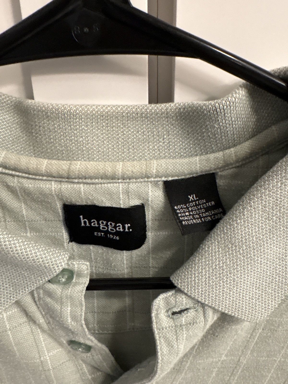 Haggar Haggar Golf Shirt * Vintage Size US XL / EU 56 / 4 - 3 Thumbnail