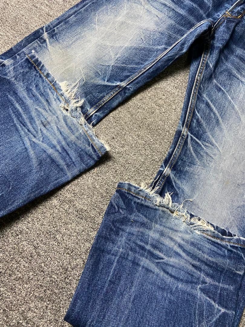 Japanese Brand 🔥Vintage RED PEPPER Distressed Denim Jeans🔥 (136) Size US 34 / EU 50 - 12 Thumbnail