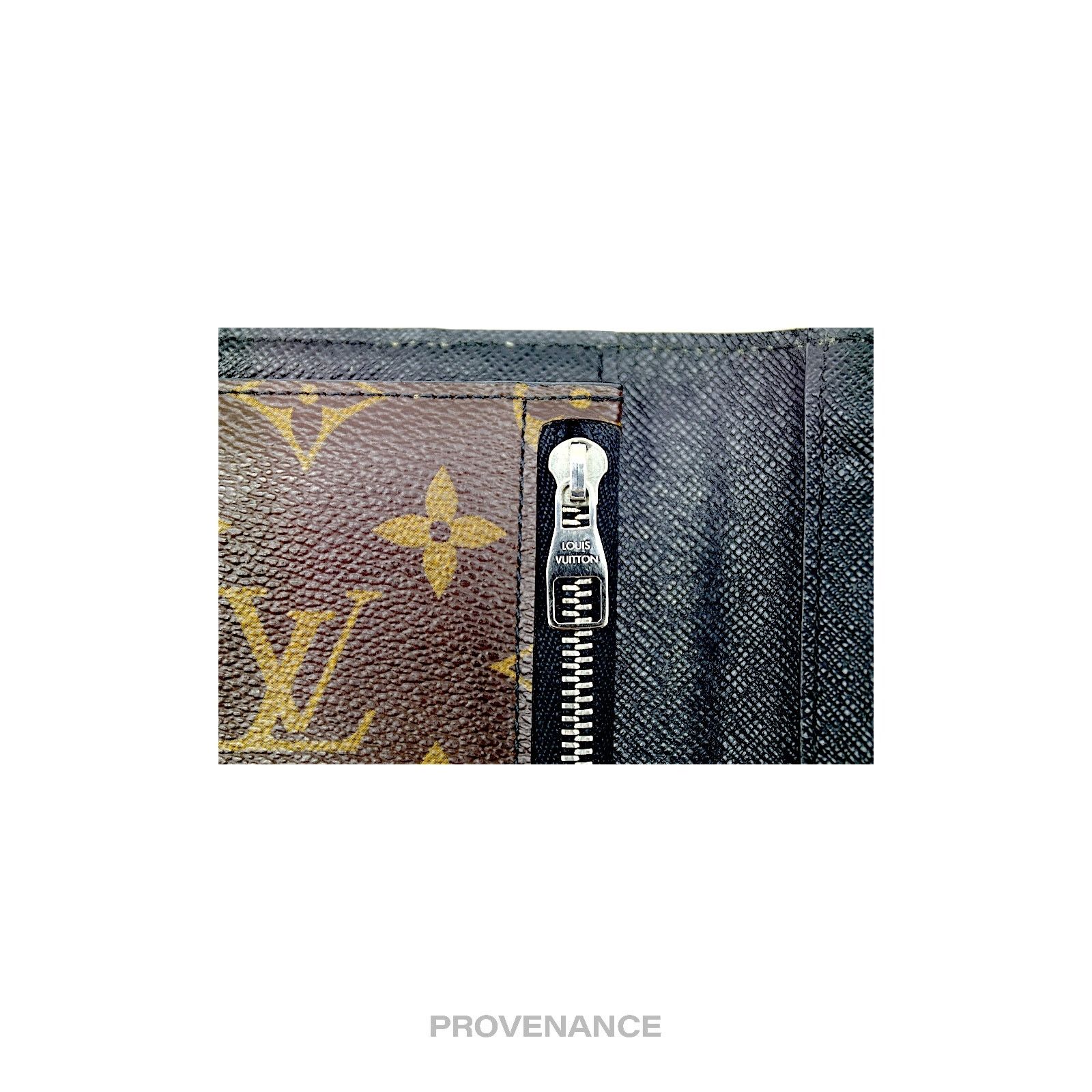 Louis Vuitton 🔴 Louis Vuitton Tanon Long Wallet - Monogram Macassar Size ONE SIZE - 8 Thumbnail