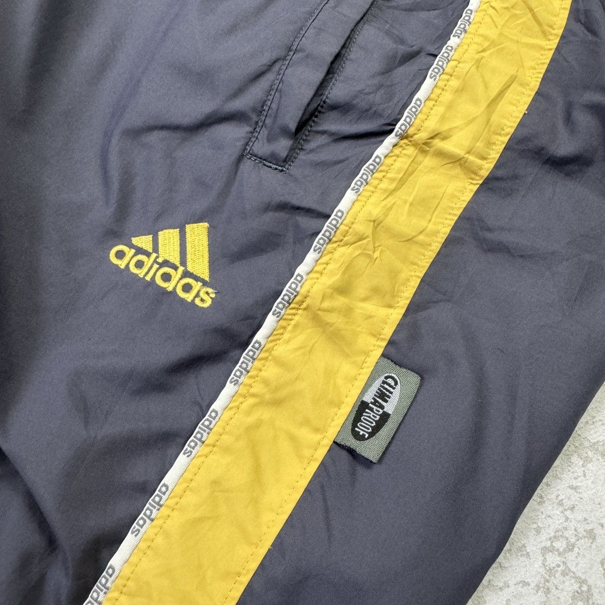 Adidas × Vintage Vintage Adidas Y2K Track Bottom Drill Size US 32 / EU 48 - 6 Thumbnail