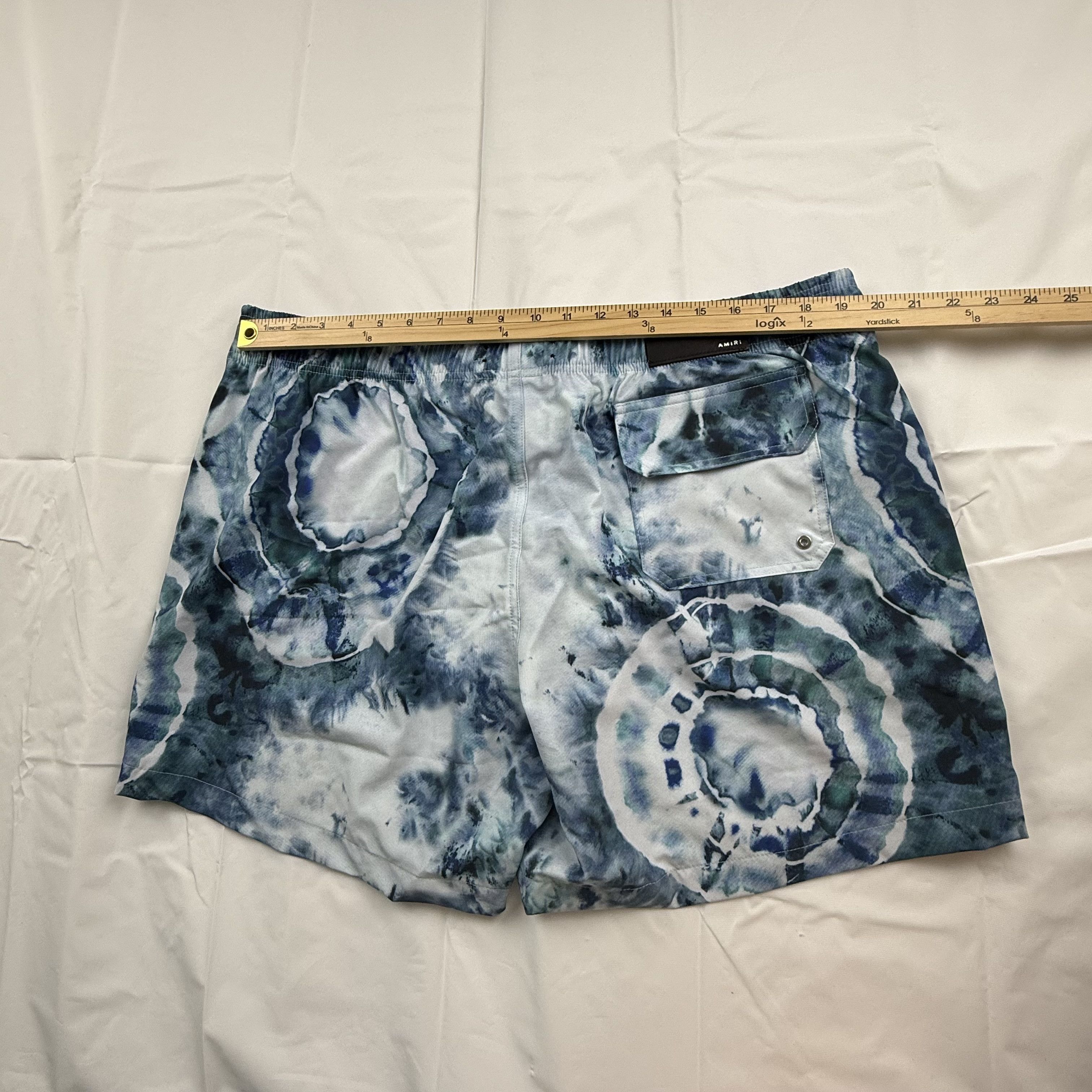 Amiri Amiri Zig Zag Swim Trunks Black Mens Large Size US 44 / EU 60 - 10 Thumbnail