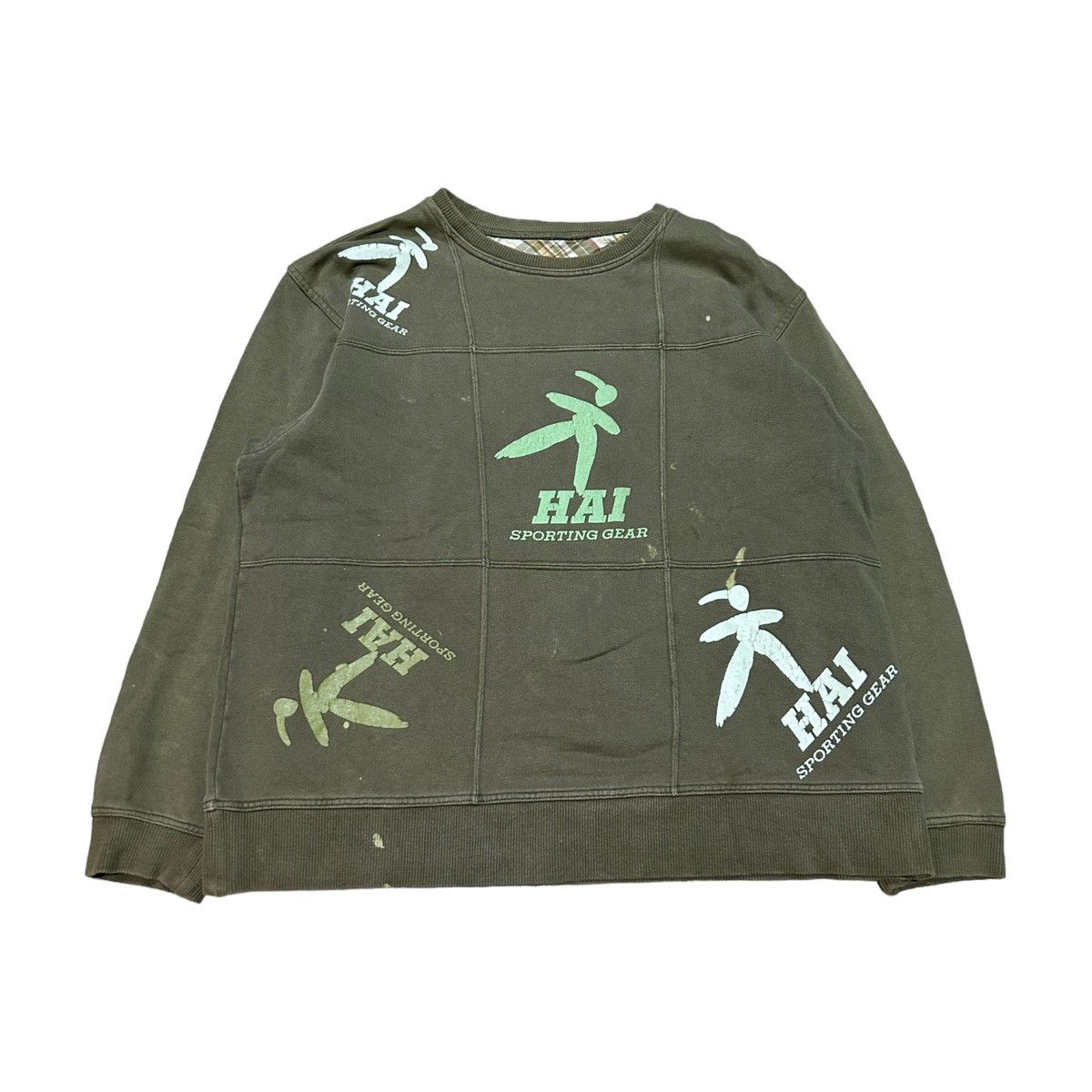 Vintage Hai Sporting Gear By Issey Miyake Sweatshirt Logo