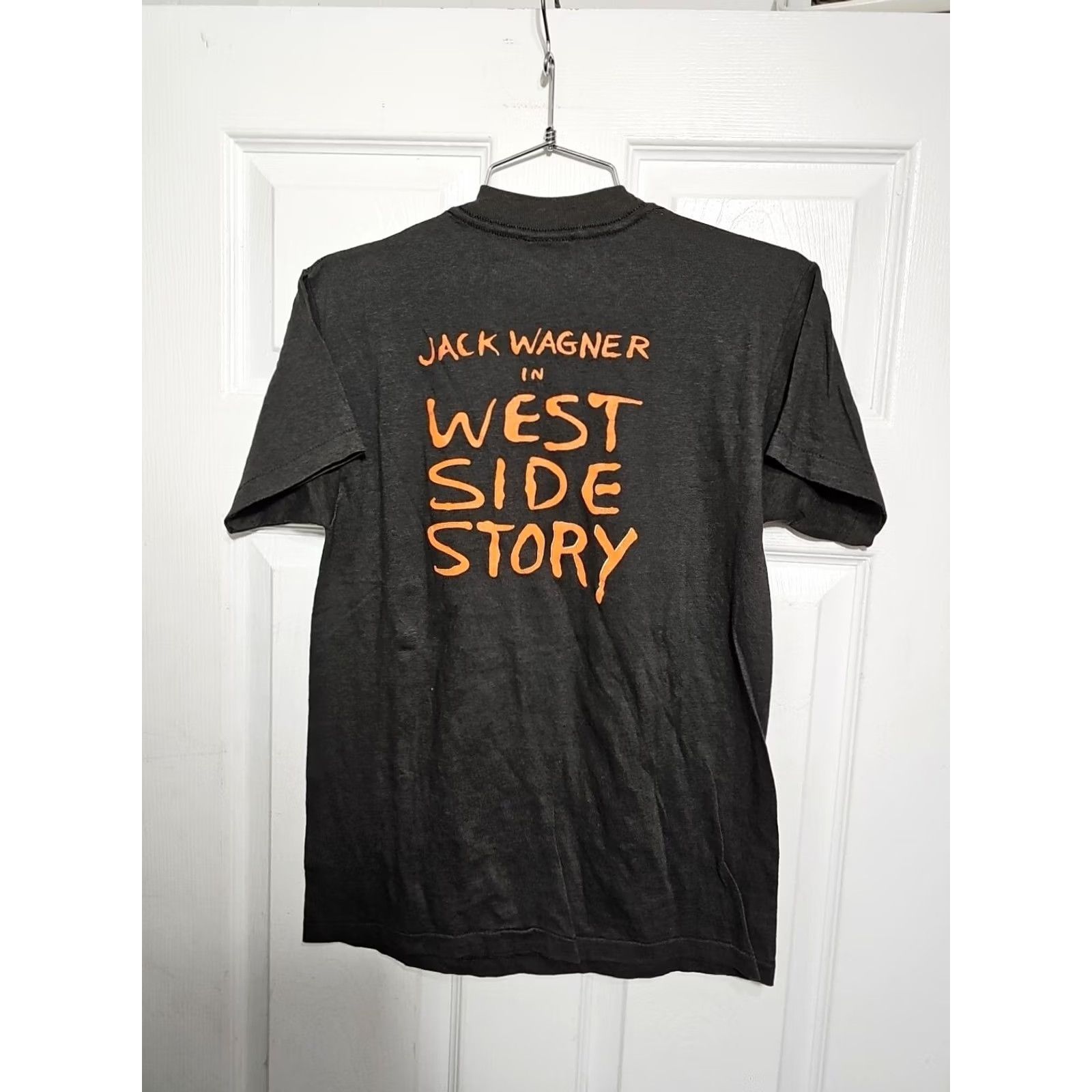 Vintage VINTAGE 1980s JACK WAGNER WEST WIDE STORY Tour Tee Shirt MEDIUM Shirt Mens 1980s Size US M / EU 48-50 / 2 - 3 Thumbnail