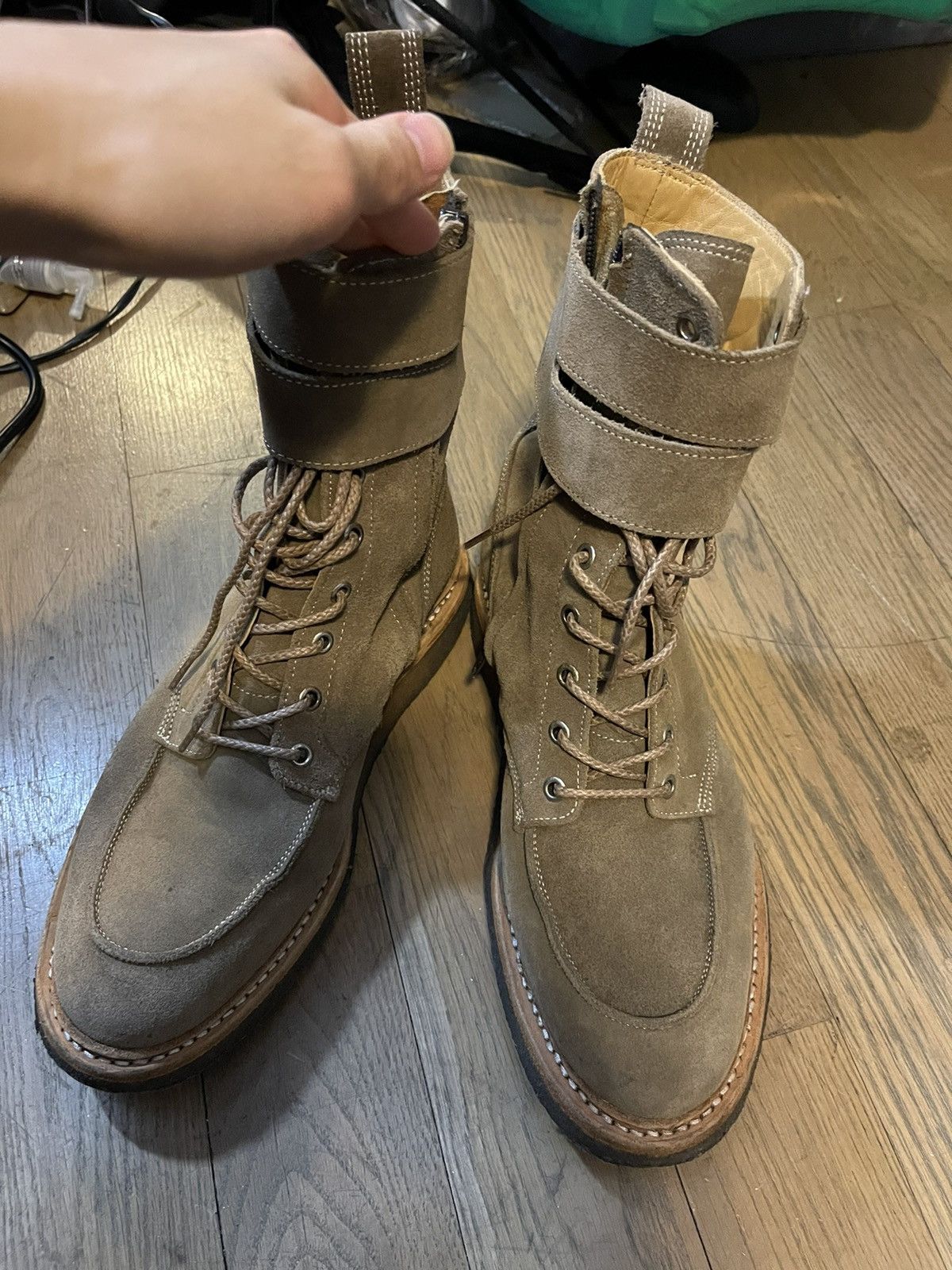 Balmain FW11 Balmain Military Ranger Boots | Grailed