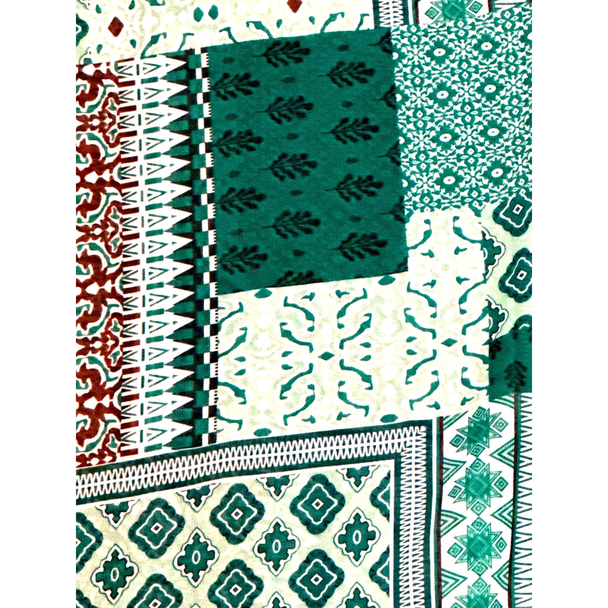 Other CCC Bohemian Style Patchwork Cape Lightweight Sheer Fabric E Size ONE SIZE - 8 Thumbnail