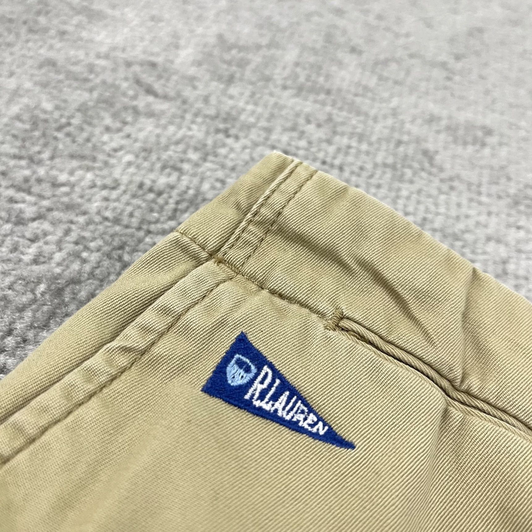 Polo Ralph Lauren Polo Ralph Lauren Shorts Women Size 2 / 3.5" Brown Chino Embroidered School Girl Size 26" / US 2 / IT 38 - 3 Thumbnail