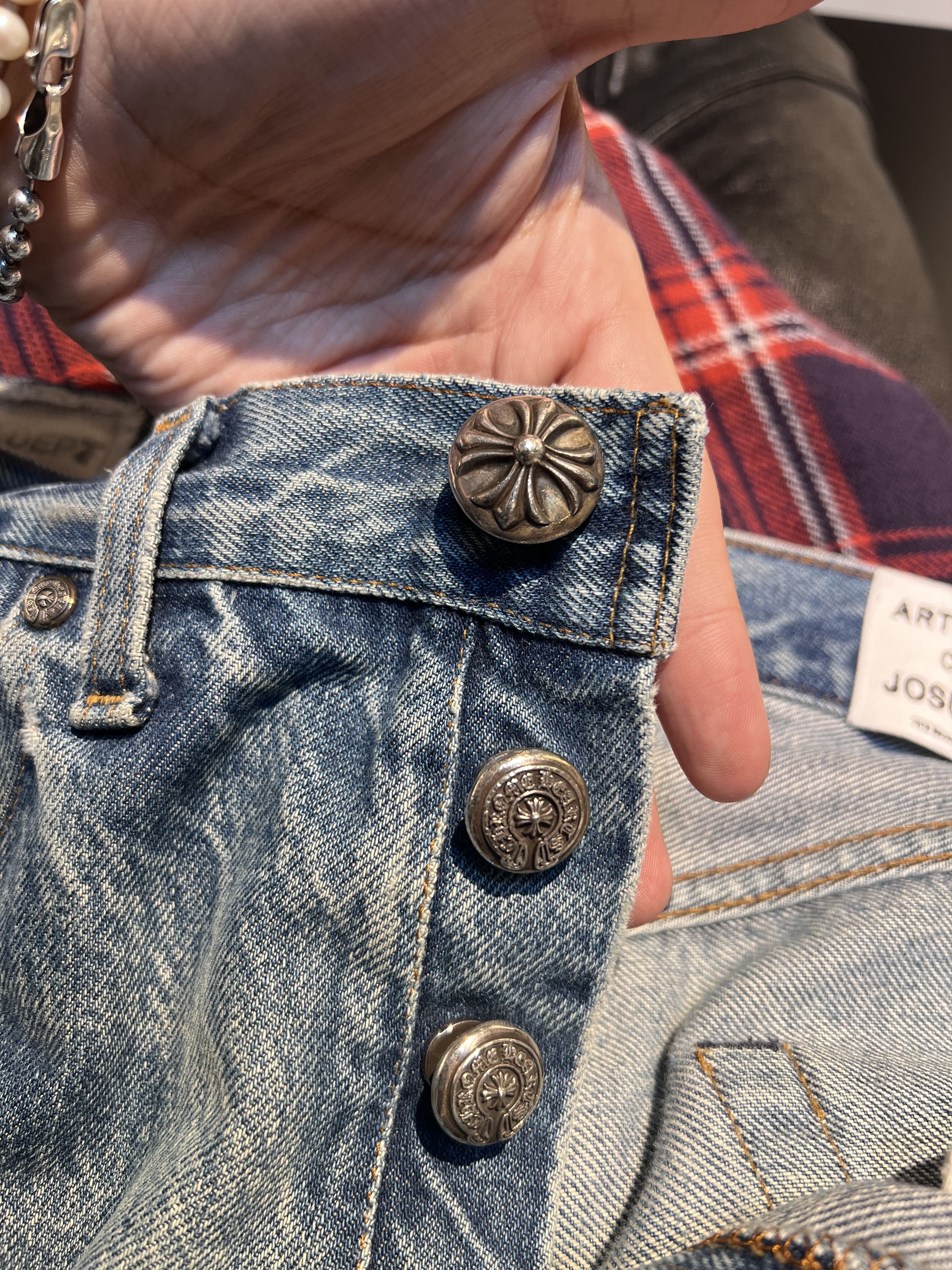 Chrome Hearts × Gallery Dept. Chrome Hearts Gallery Dept Flare Patch Size US 33 - 9 Thumbnail
