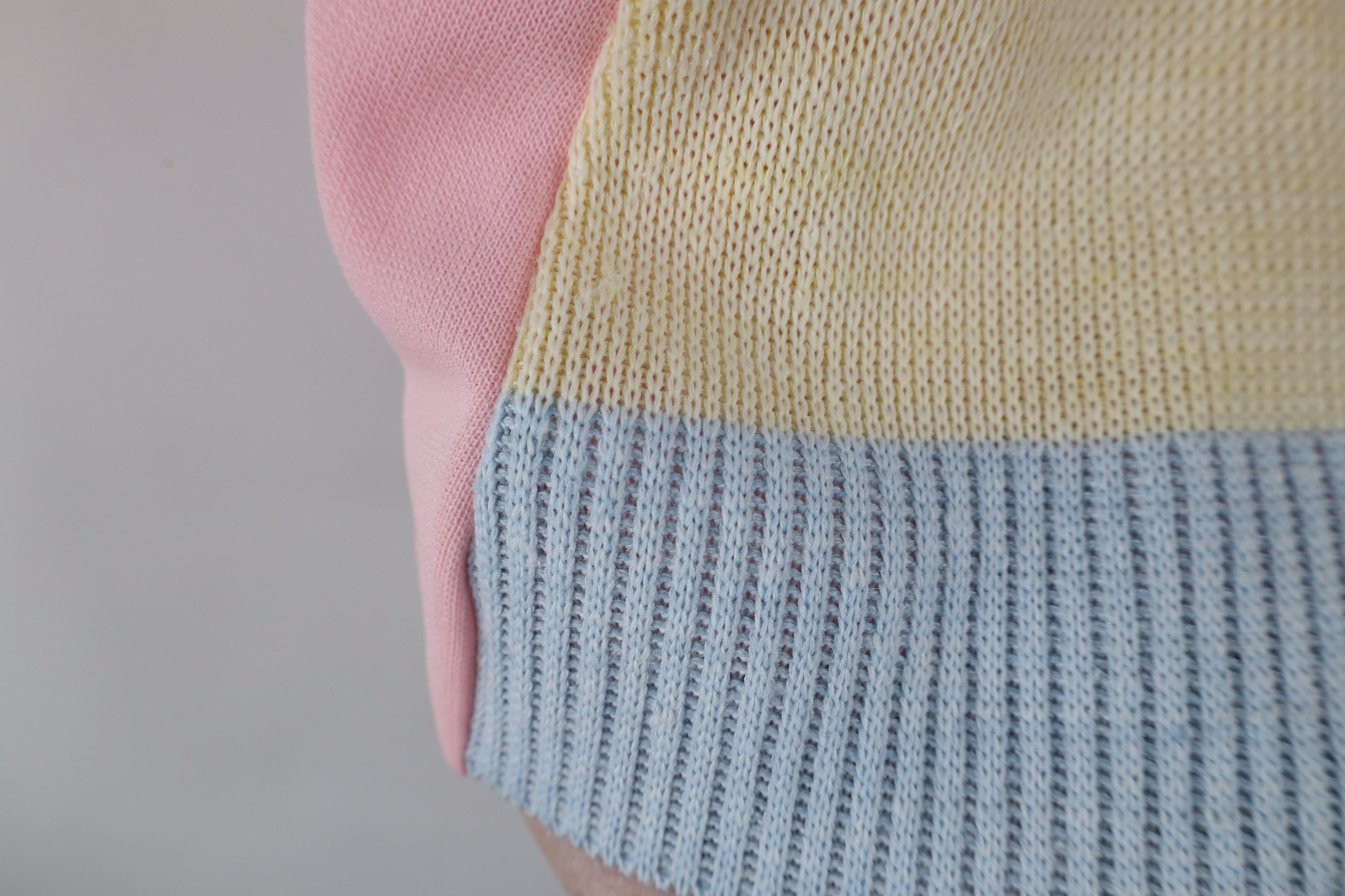 Vintage Vintage 70s Mid Century Modern MCM Striped Knit Vest USA Size L / US 10 / IT 46 - 5 Thumbnail