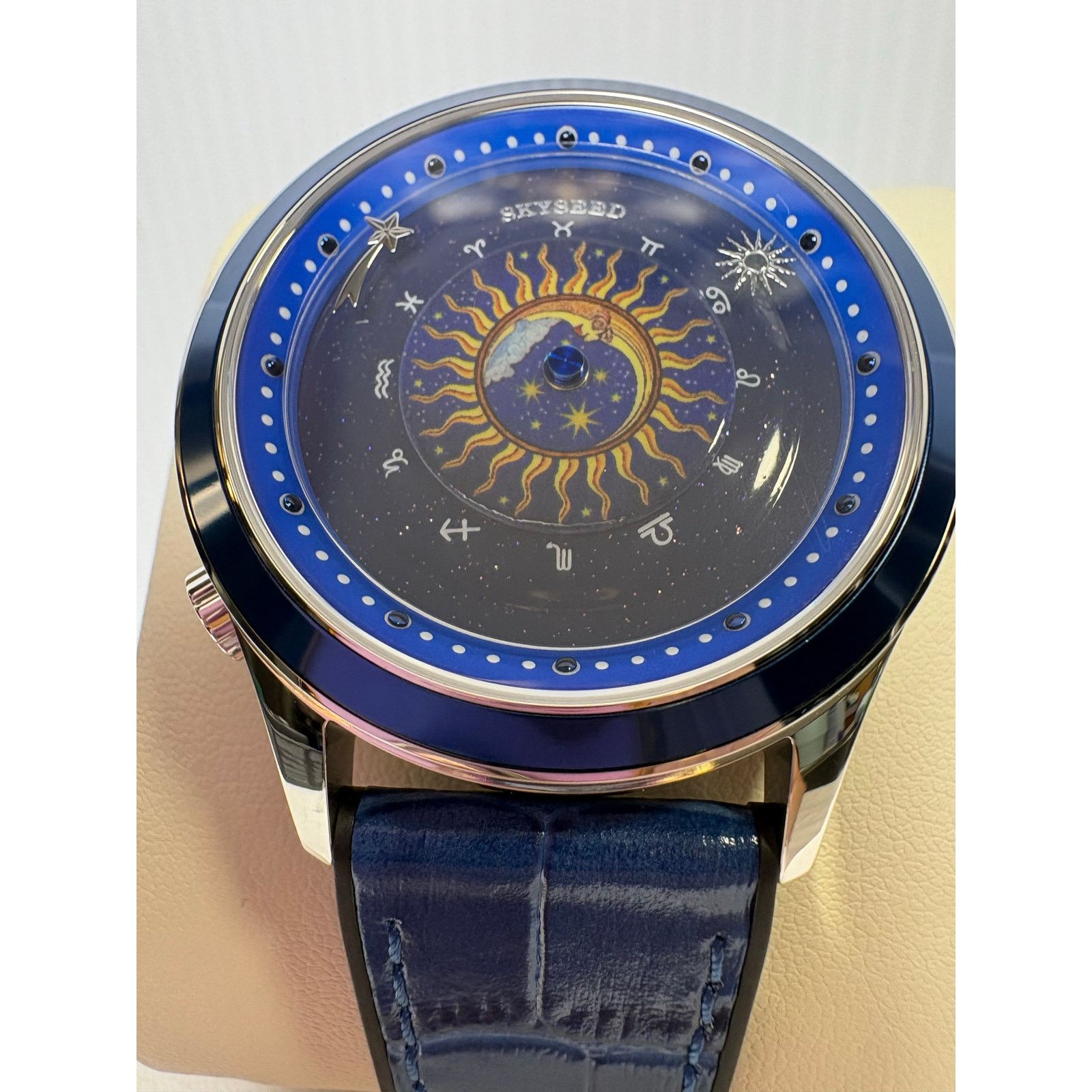 Jewelry Stunning Skyseed Blue Zodiac Automatic Unisex Watch - New! Size ONE SIZE - 7 Thumbnail