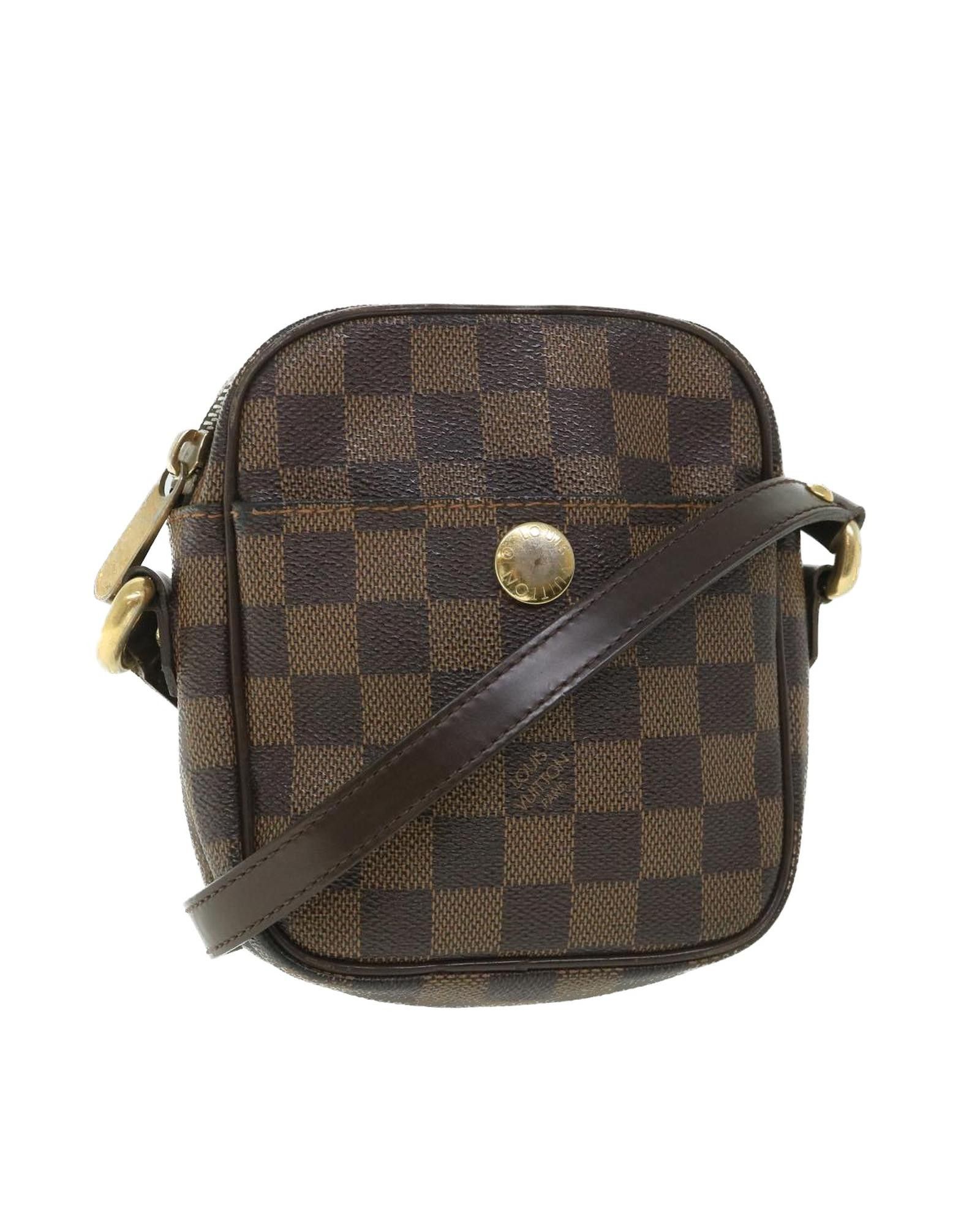 image of Louis Vuitton Sophisticated Brown Canvas Shoulder Bag, Women's