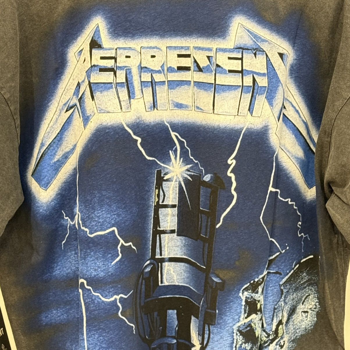 Represent Clo. Represent X Metallica Ride The Lightning Tee Size US S / EU 44-46 / 1 - 4 Thumbnail