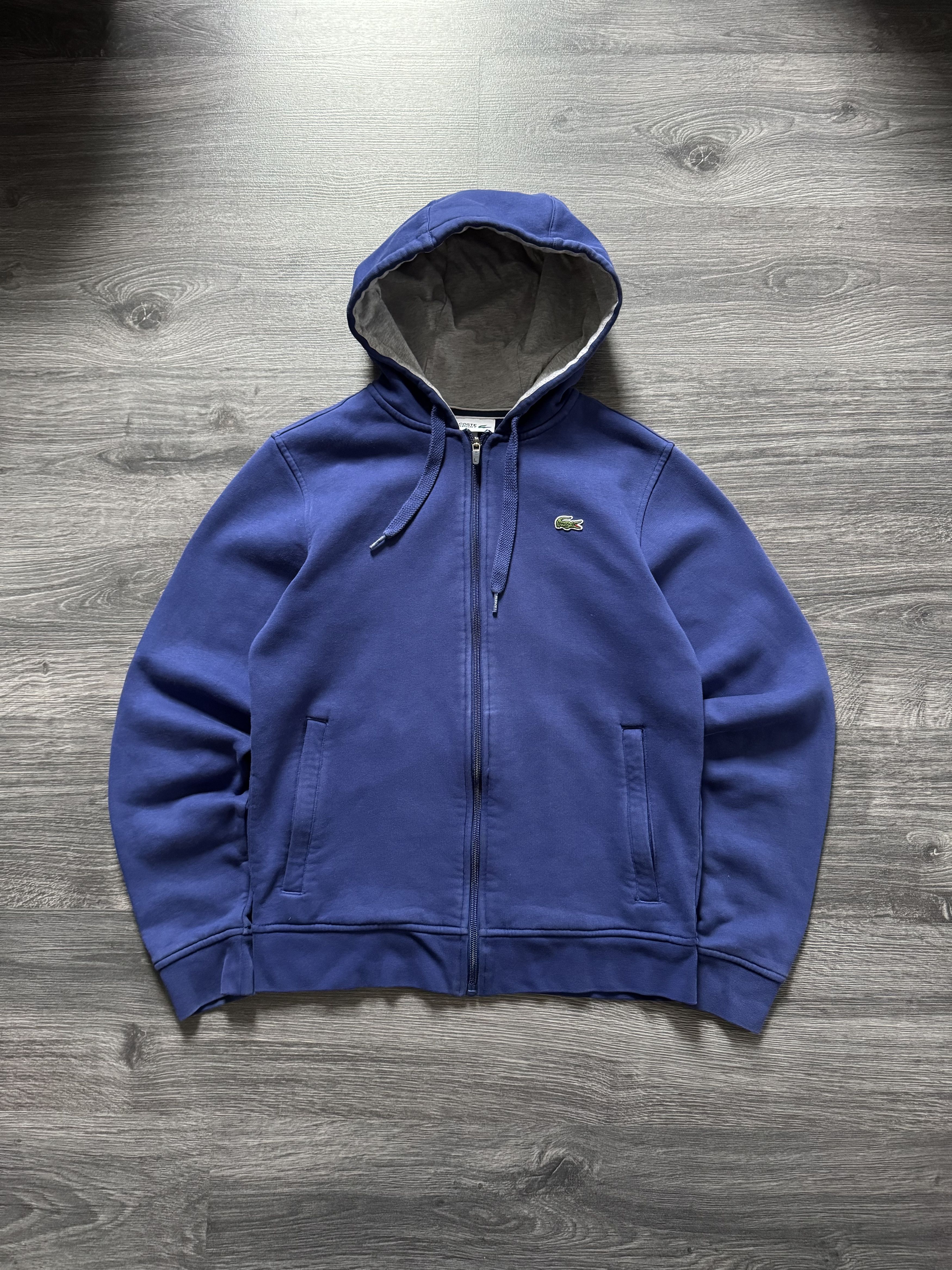 Lacoste Lacoste Sport Vintage Mens Zip Hoodie Size US S / EU 44-46 / 1 - 1 Thumbnail