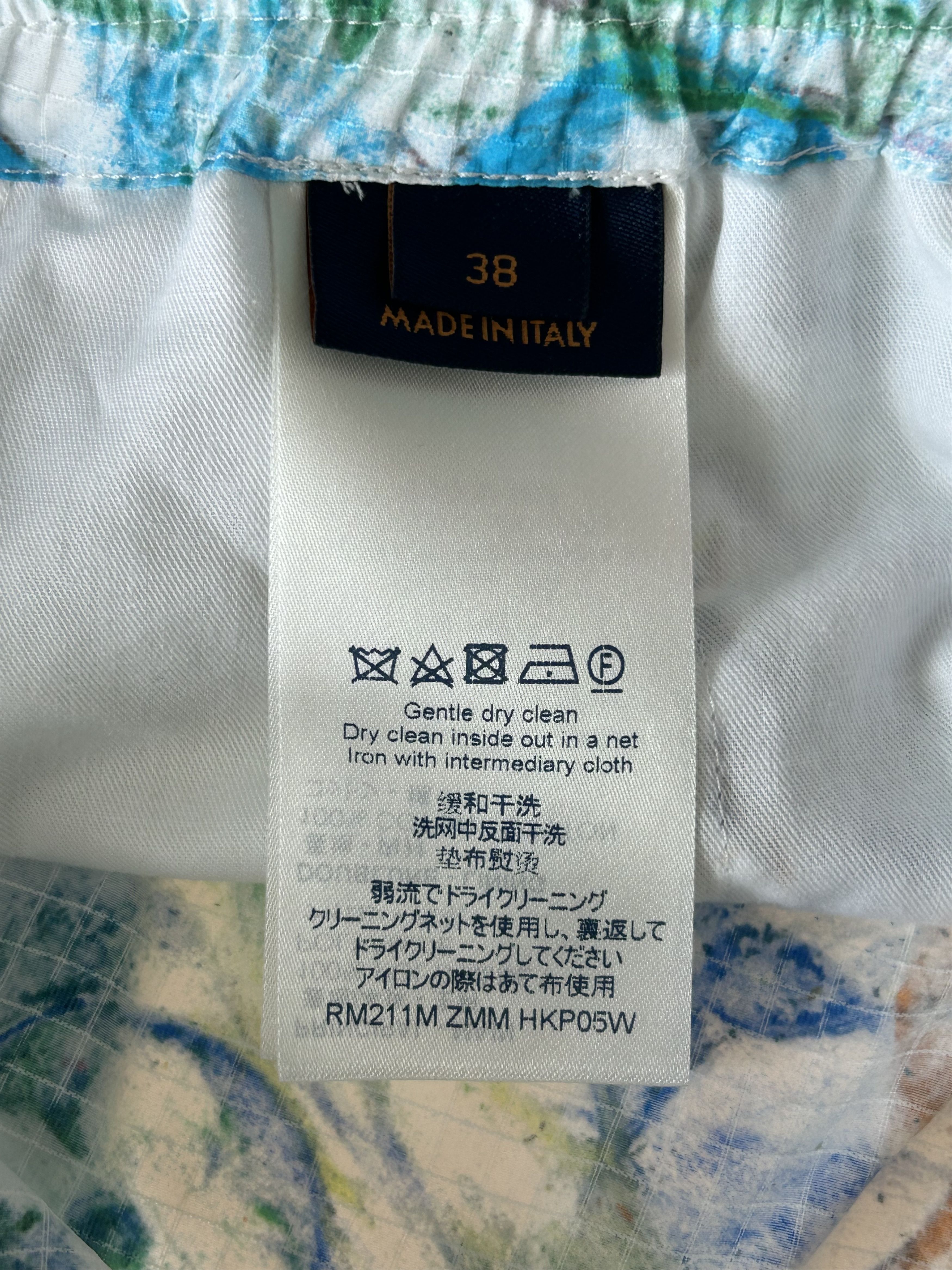 Louis Vuitton Louis Vuitton White Multicolor Pastel Monogram Swimshorts Size US 30 / EU 46 - 4 Thumbnail