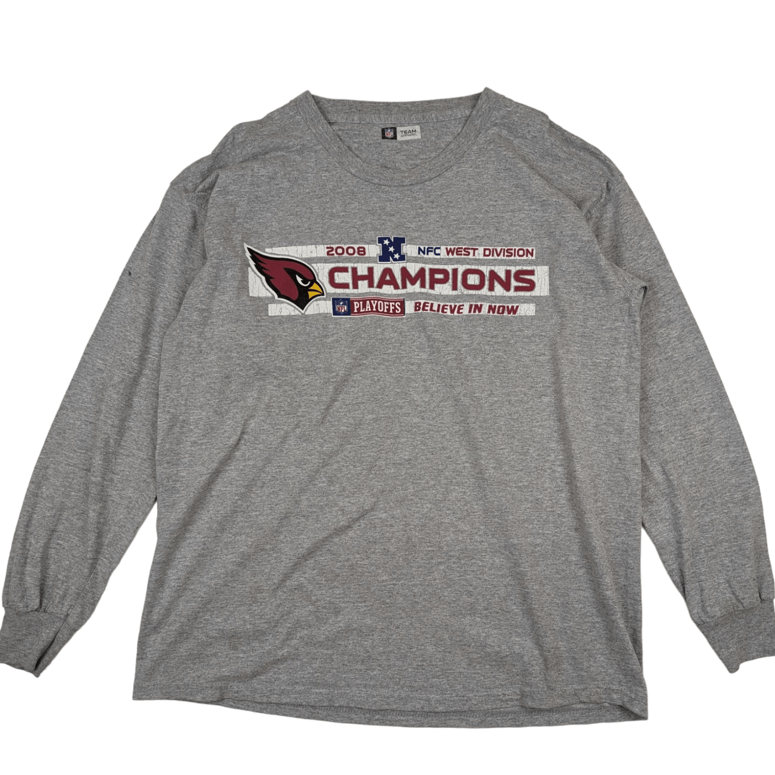 NFL 2008 NFC Champion Arizona Cardinals Long Sleeve Ter Size US L / EU 52-54 / 3 - 2 Thumbnail