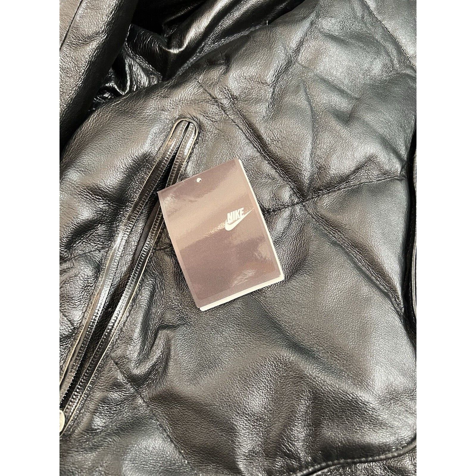 Nike Rare Unreleased Sample Nike Leather Parka Air Force 20 Year Size US L / EU 52-54 / 3 - 10 Thumbnail