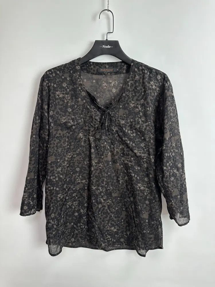 Undercover Undercover 03ss SCAB flower print Henry shirt Size US M / EU 48-50 / 2 - 1 Thumbnail