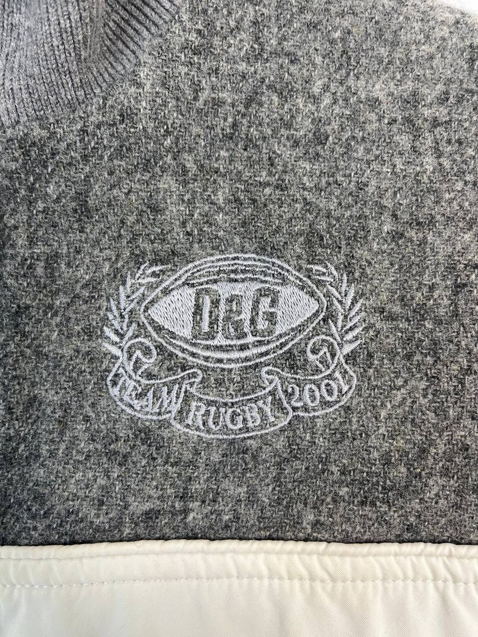 Dolce & Gabbana D&G Dolce & Gabbana Wool Bomber Jacket Grey 2001 Size XXS Size US XXS / EU 40 - 3 Thumbnail