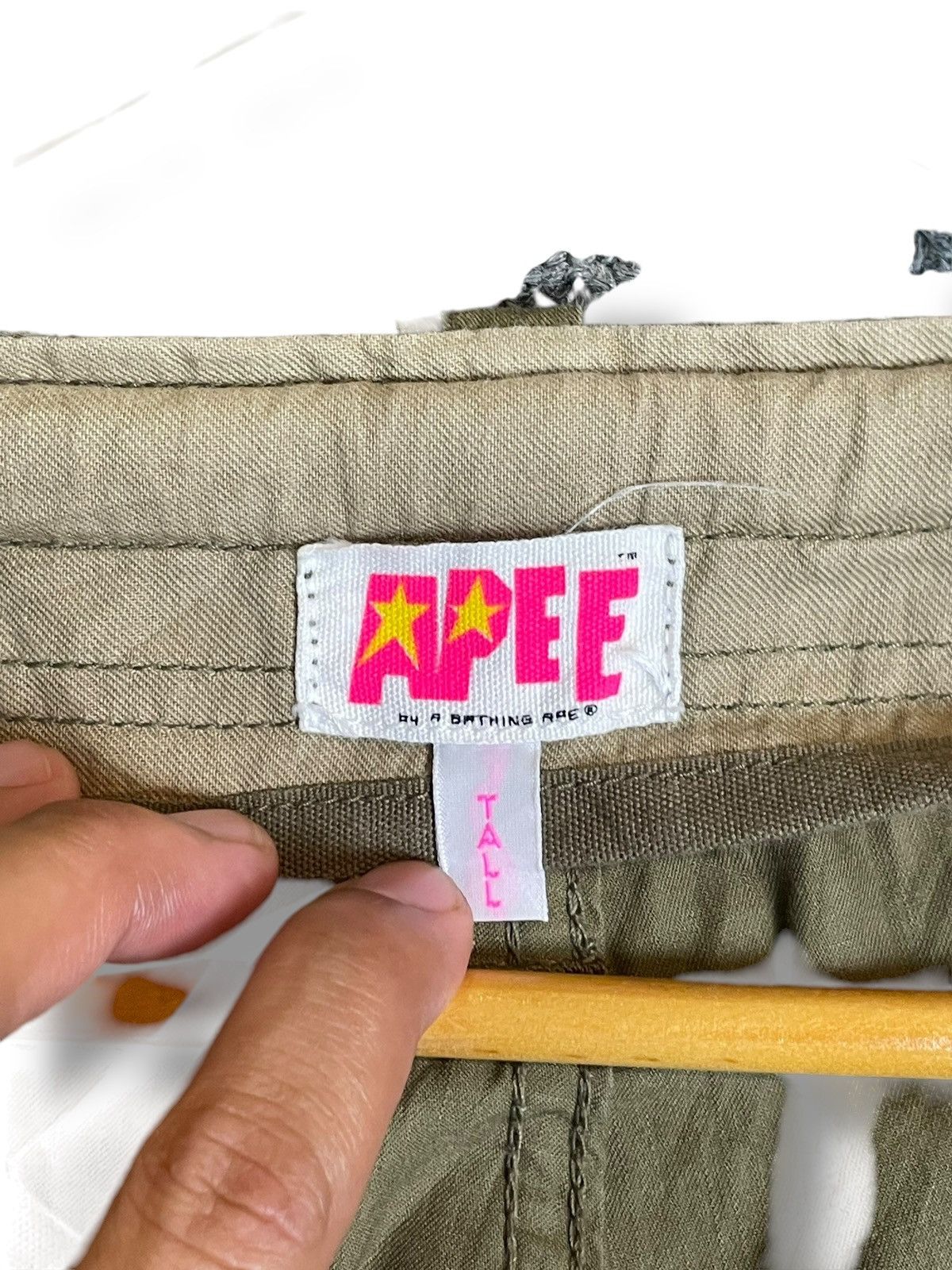 Bape Bathing Ape Cargo Pants (26) Size 31" - 6 Thumbnail